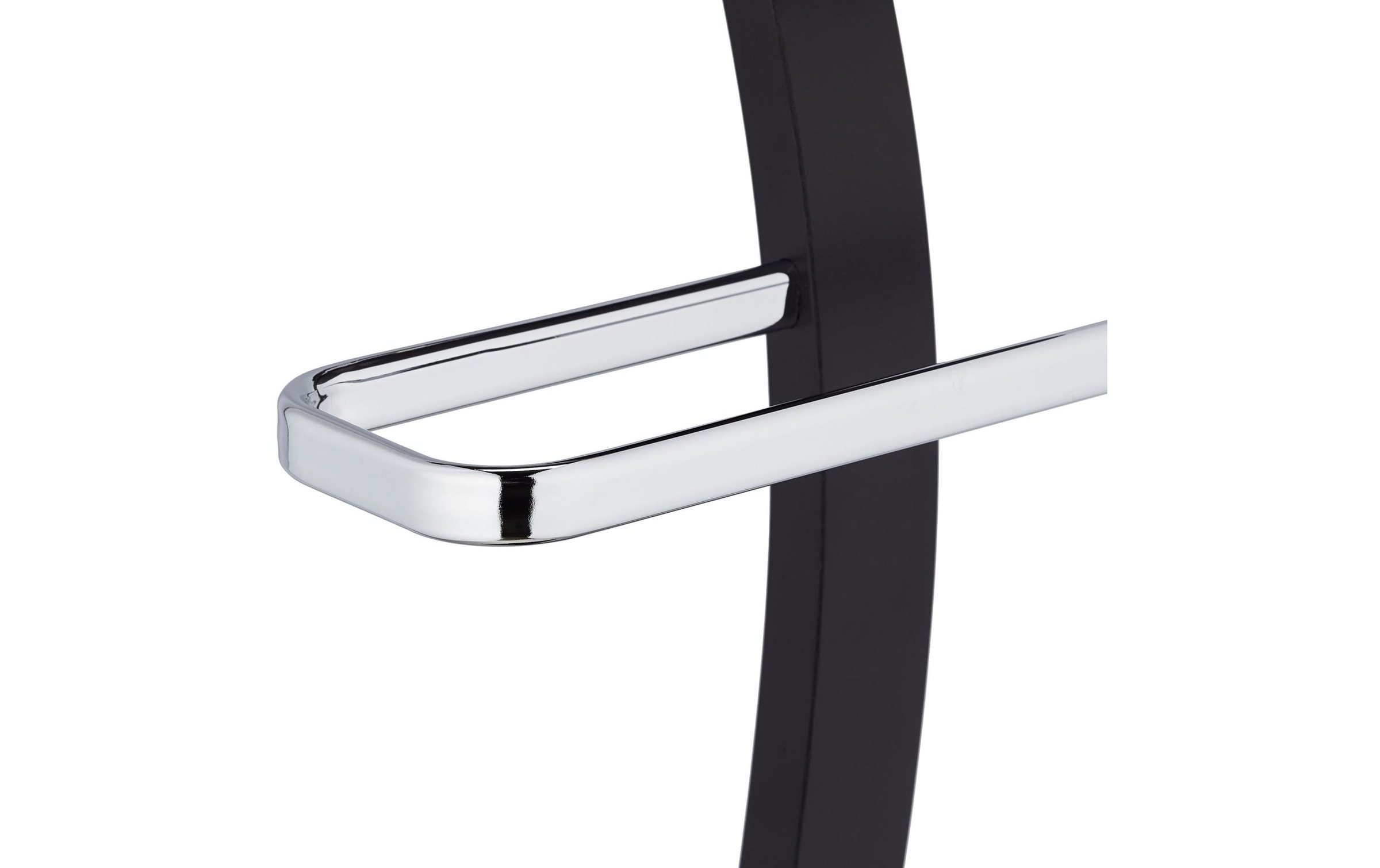 relaxdays Garderobenständer »Schwarz-Silber«