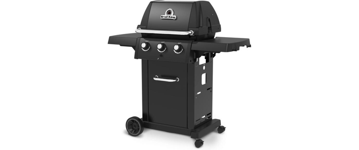 Broil King Gasgrill »Royal 320 Shadow« Kompakter Gasgrill mit 3 Brenner