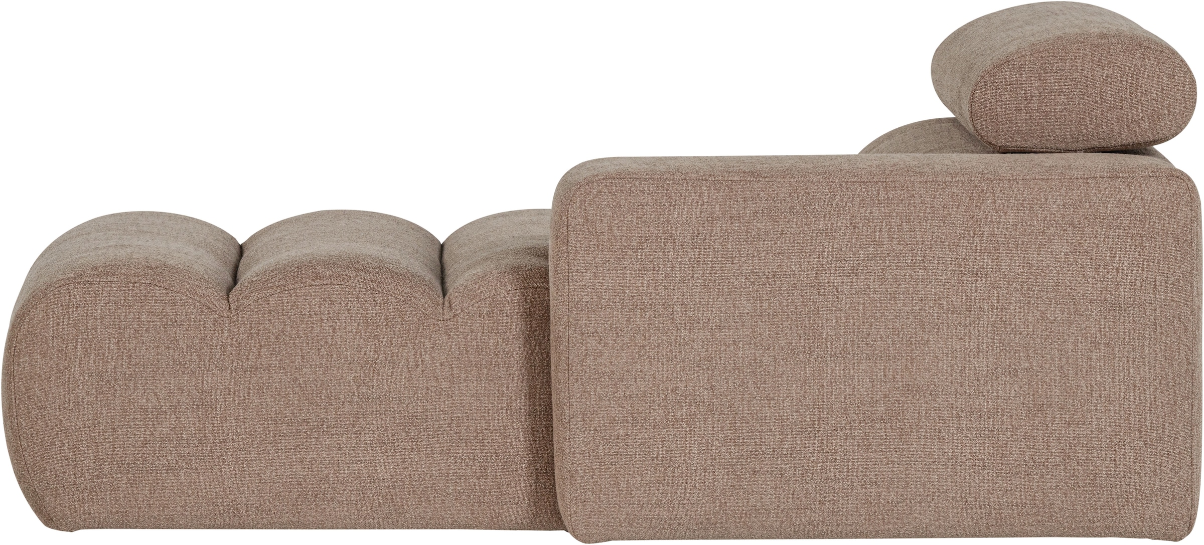 WOOOD Élément de canapé »Novi Bezug mit verstellbarer Nackenstütze B 109 x T 173 x H 86 cm« capacité de charge 120 kg, résistance maximale à l'usure