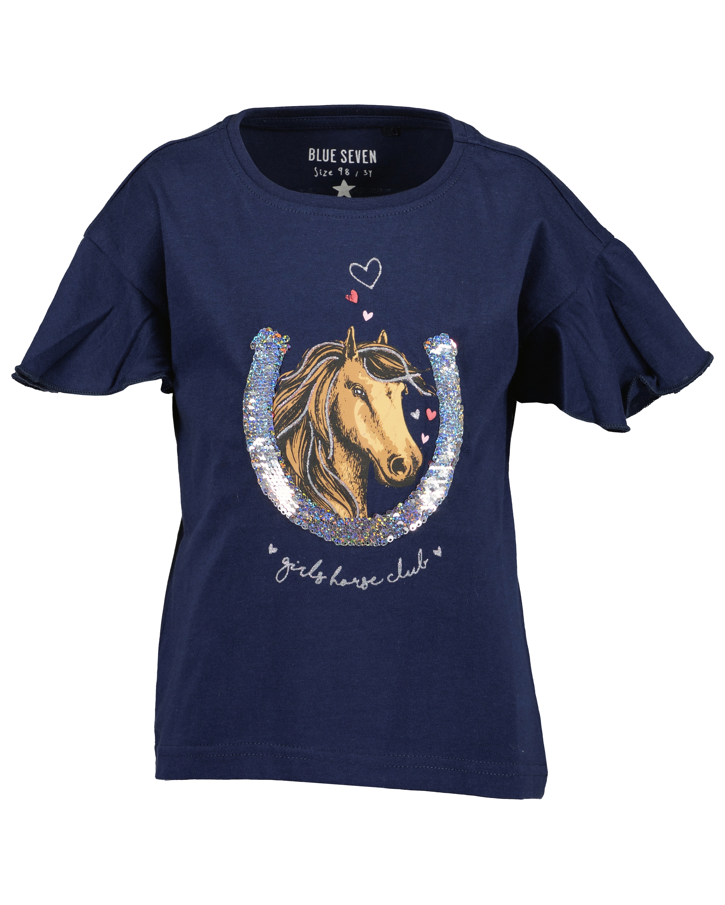 Blue Seven Kurzarmshirt »kl Md T-Shirt, Rundhals«