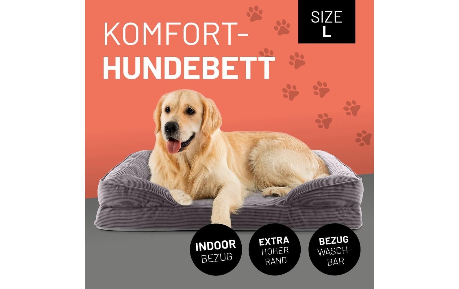 Lumaland Hundebett »Indoor Cord L«