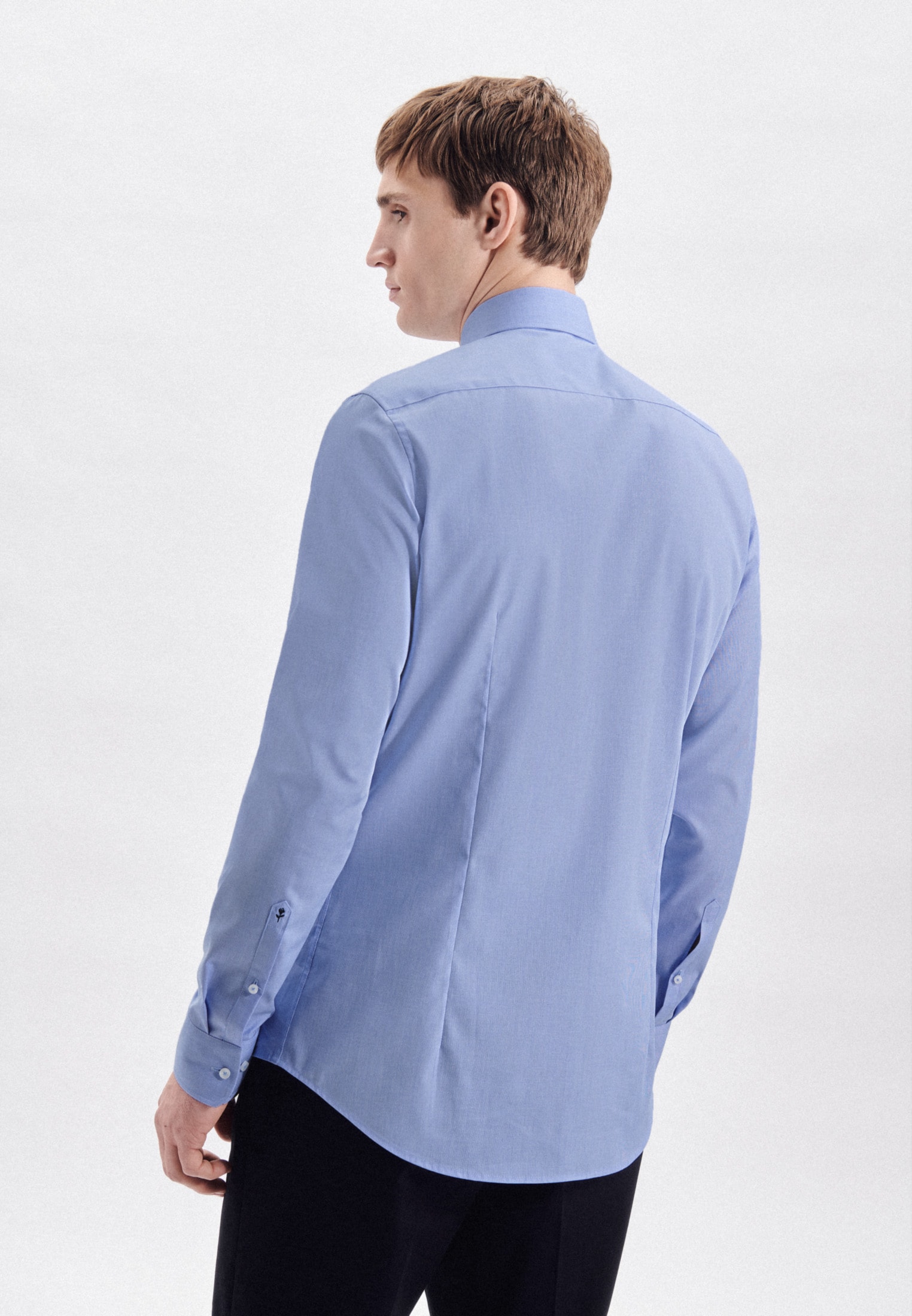 seidensticker Businesshemd Uni Slim »Slim«, Kentkragen Extra auf langer Arm versandkostenfrei