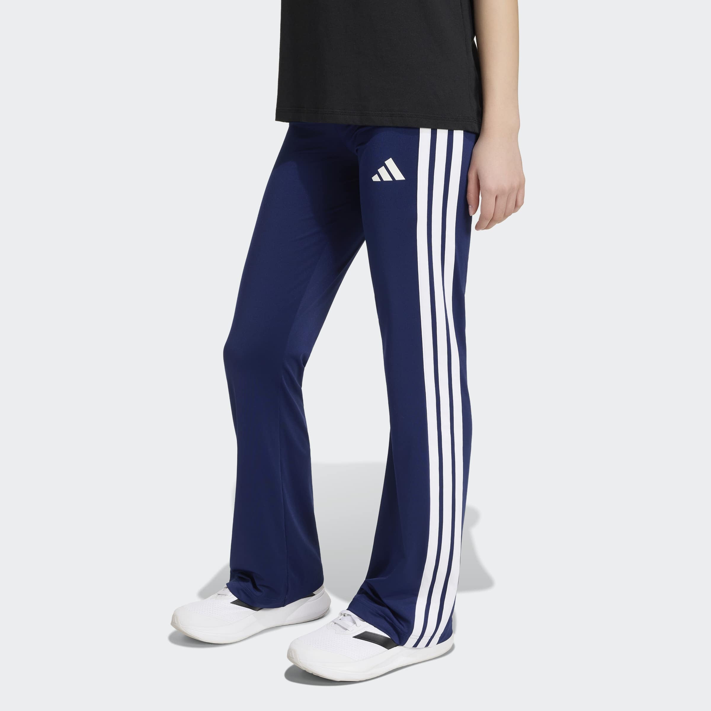 adidas Sportswear Caleçon d'entraînement »TRAIN ESSENTIALS 3-STREIFEN FLARED LEGGINGS«  pour enfants, avec technologie climacool®