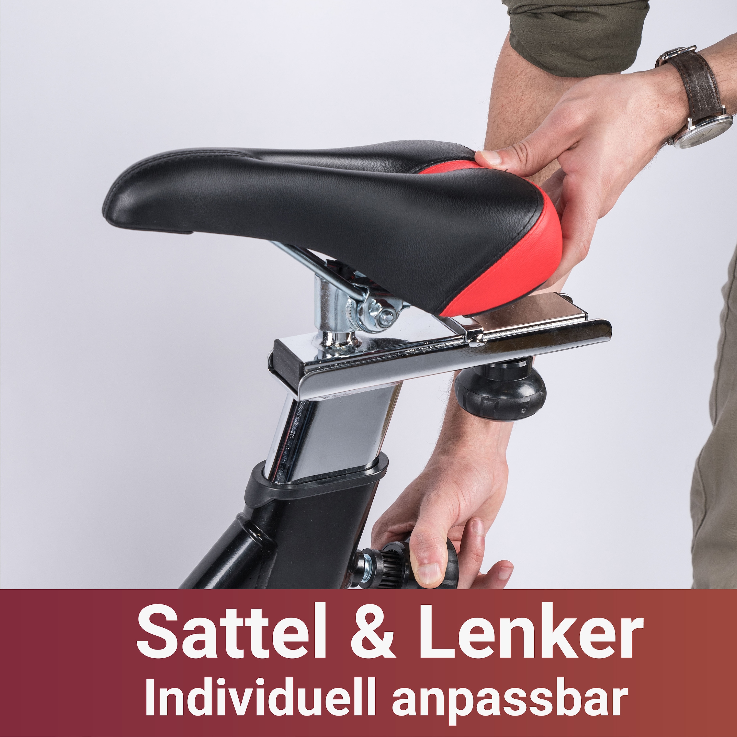 Fuel Fitness Vélo d'appartement »Indoor Cycle IF300« 125 kg max. Benutzergewicht, Fahrrad