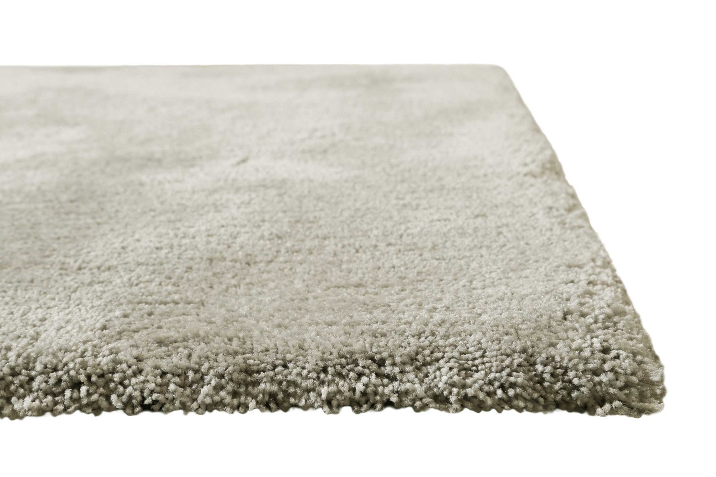 Homie Living Teppich »Pisa«, rund, 25 mm Höhe, Hochflor, Microfaser, uni, weich, Shaggy, Wohnzimmer, Schlafzimmer