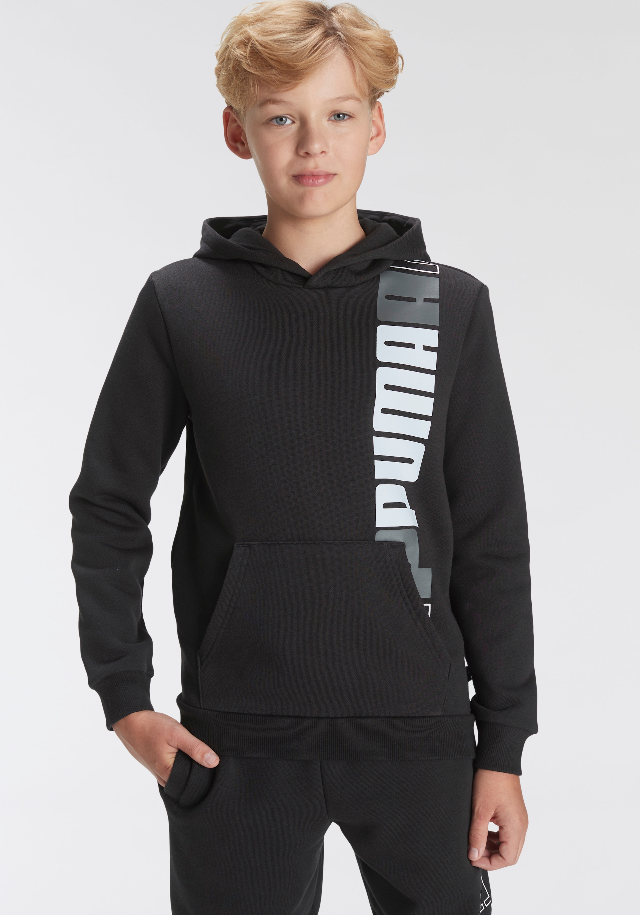 PUMA Kapuzensweatshirt »ESS+ LOGO LAB HOODIE FL B«