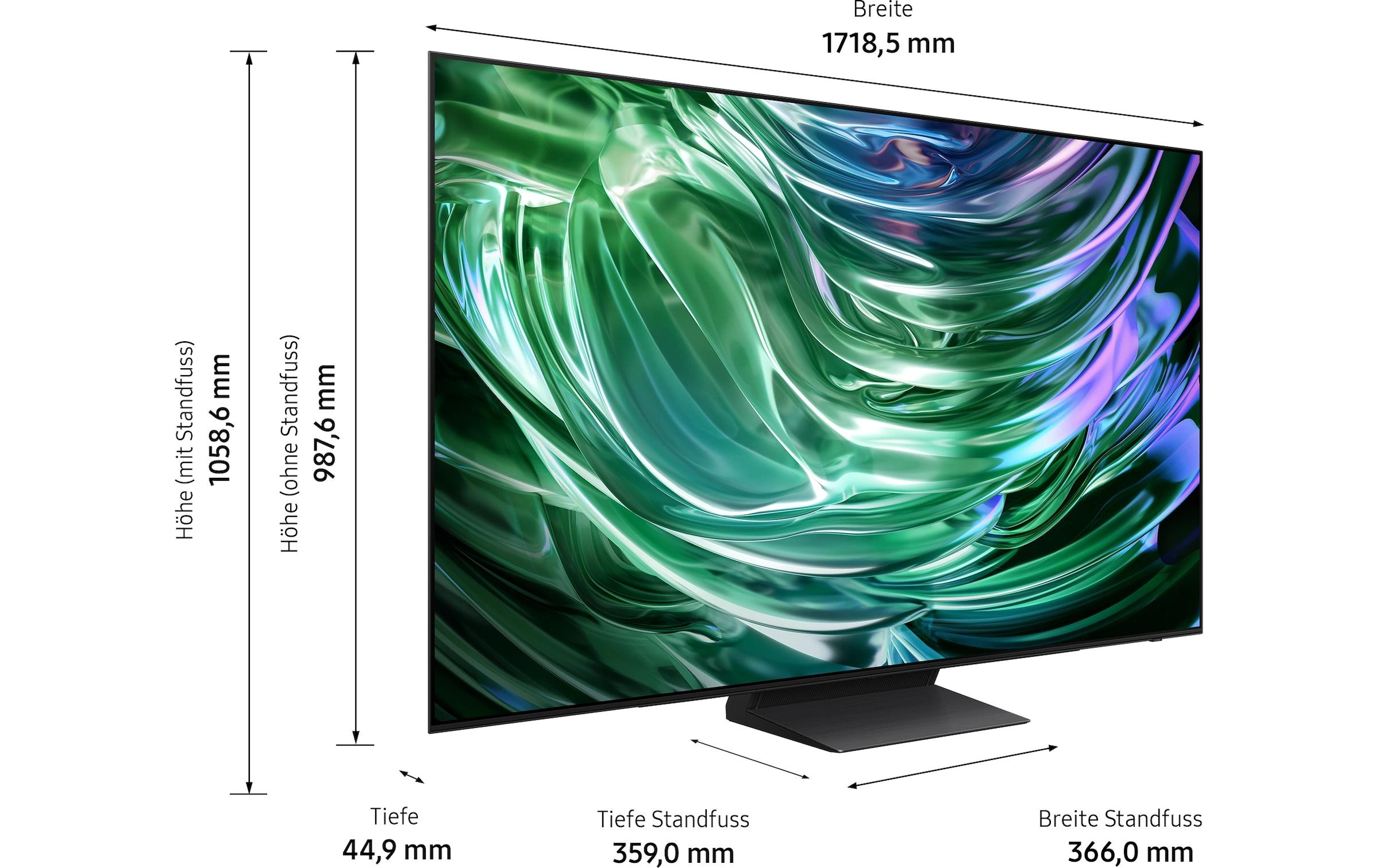 Samsung Téléviseur OLED »QE77S90D AEXZU 77« 195 cm/77 ″