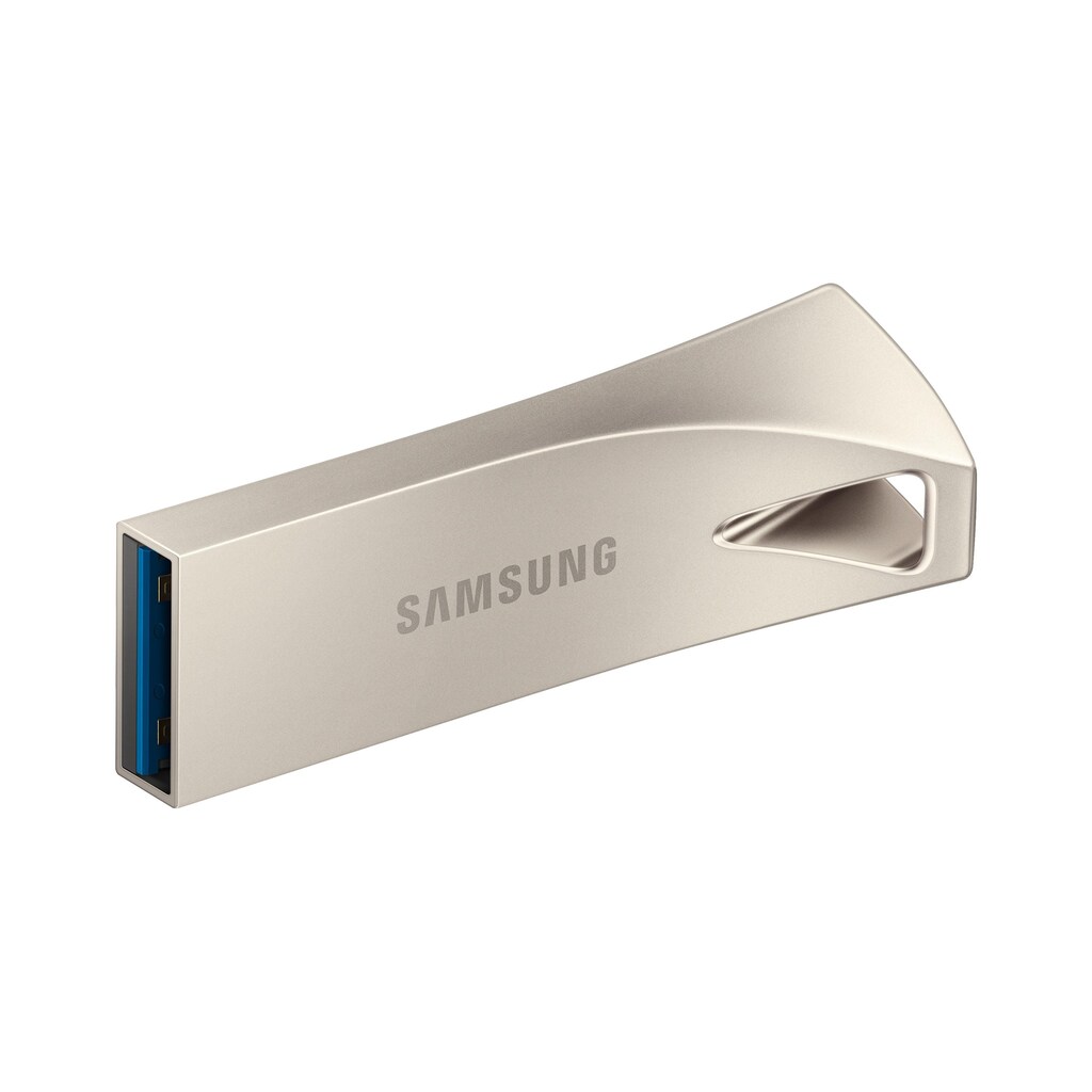 Samsung USB-Stick »USB3.1 Bar Plus Titan 64GB«, (Lesegeschwindigkeit 300 MB/s)