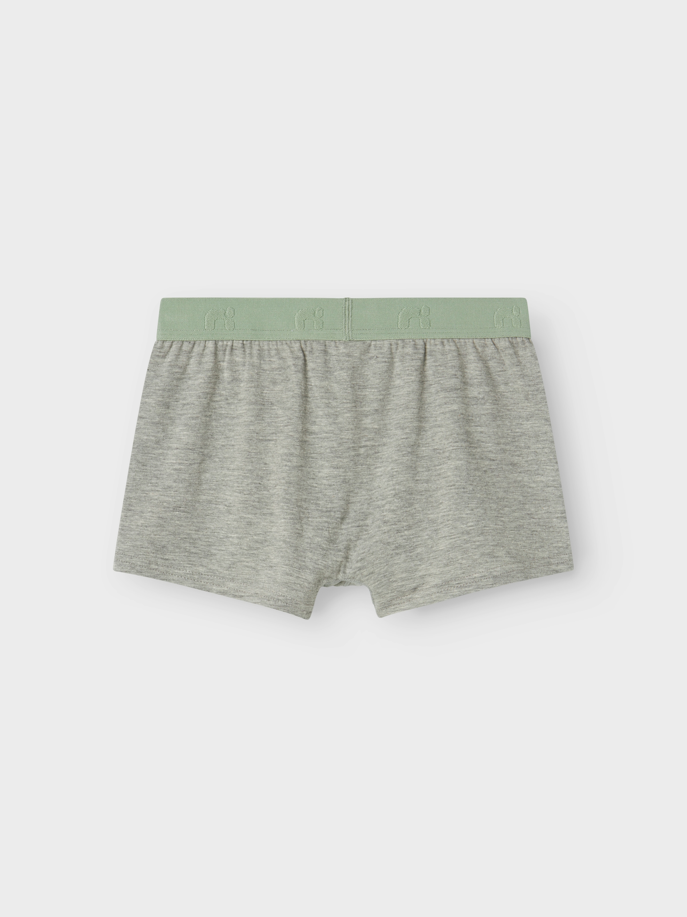 Name It Trunk »NKMBOXER für Jungen mit Logoschriftzug und weichem Bund« Packung, 5 Stk. eng, Jersey, aquamarine, angesetztes Bündchen