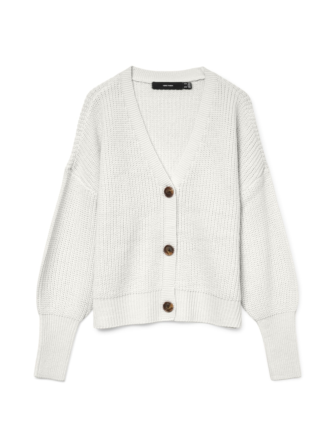 Vero Moda Strickjacke »VMLEA LS V-NECK CUFF CARDIGAN NOOS«, mit Knopfleiste