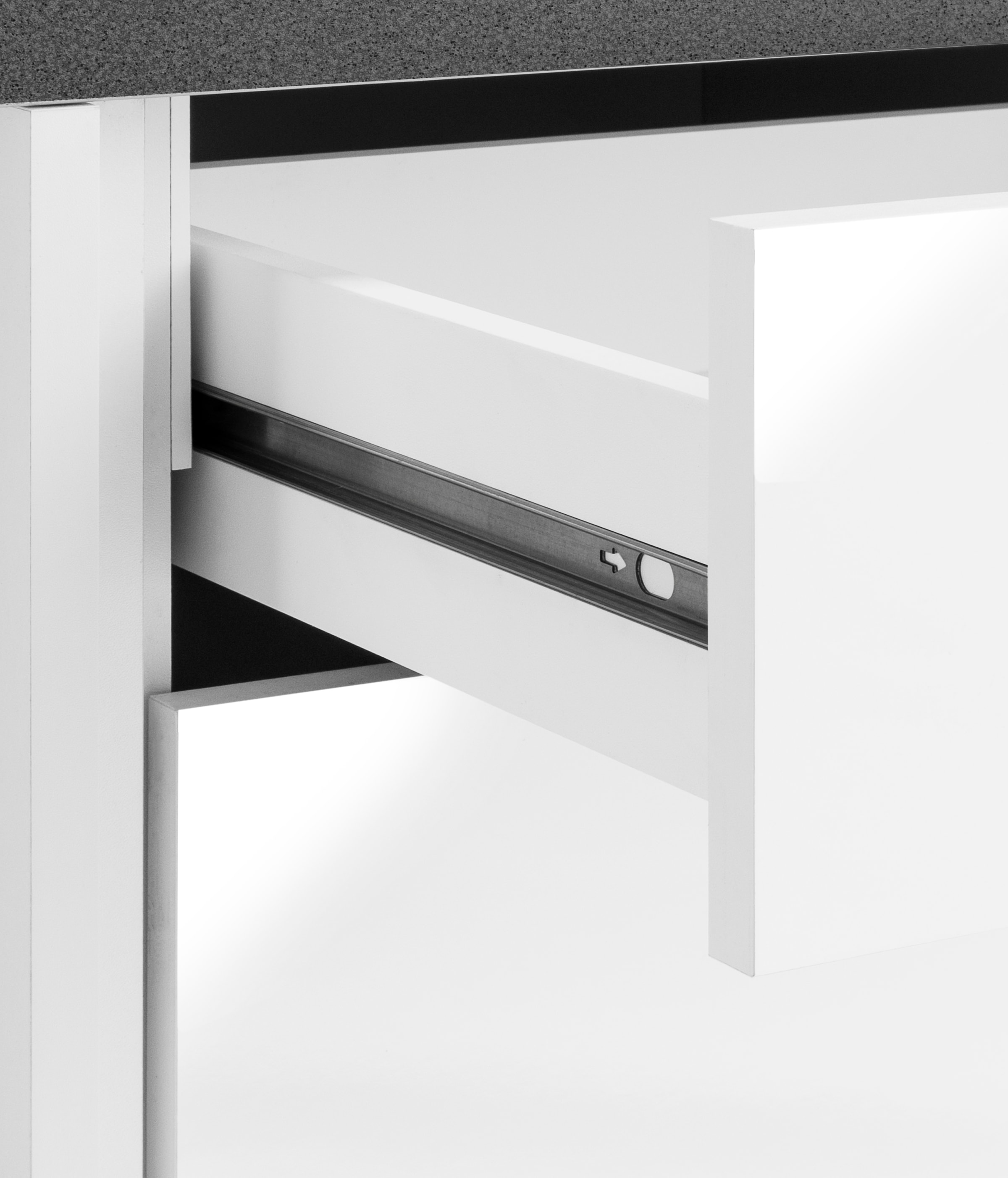 wiho Küchen Meuble bas d'angle »Cali« 110 cm breit