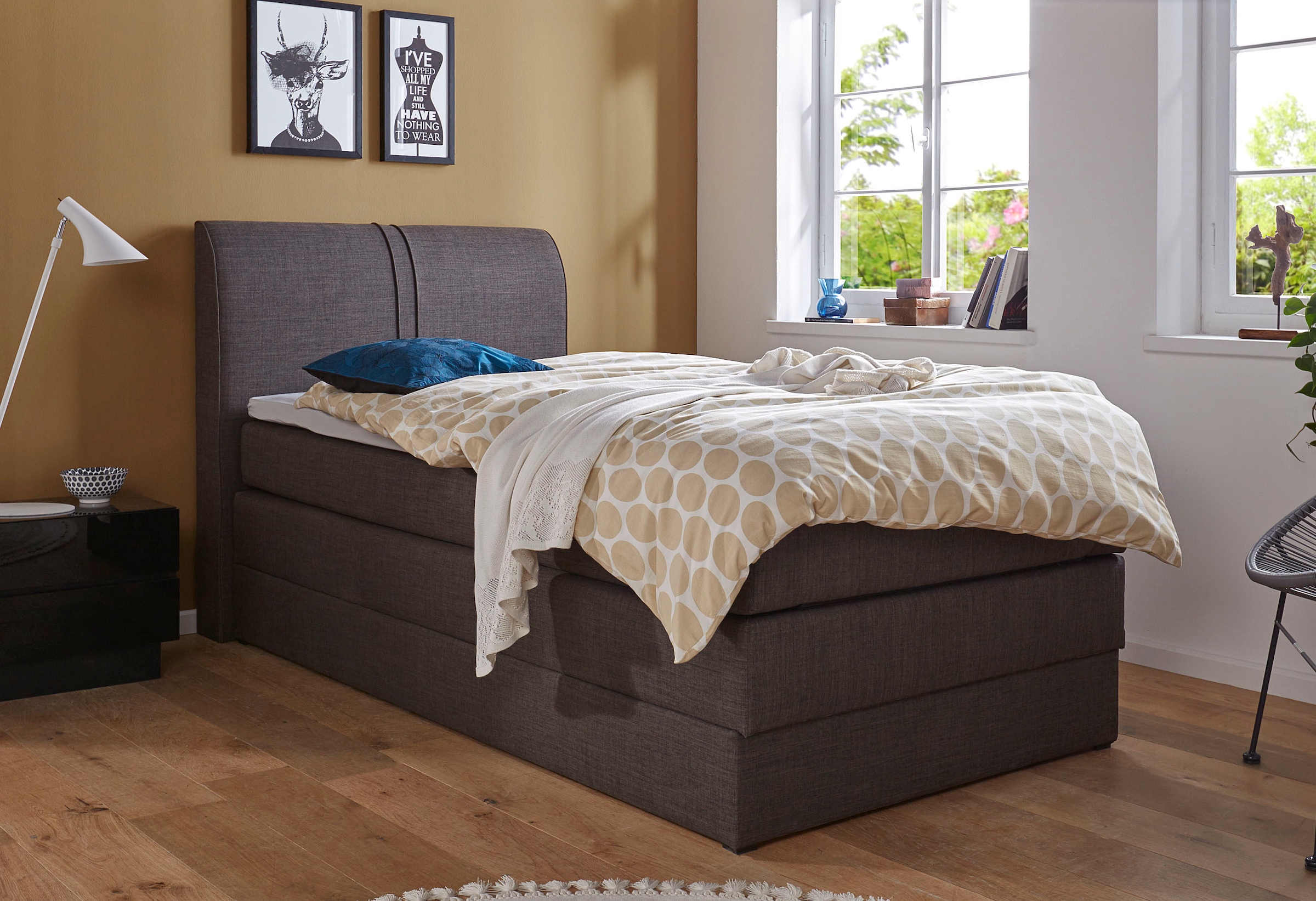 hapo Boxspringbett mit Bettkasten