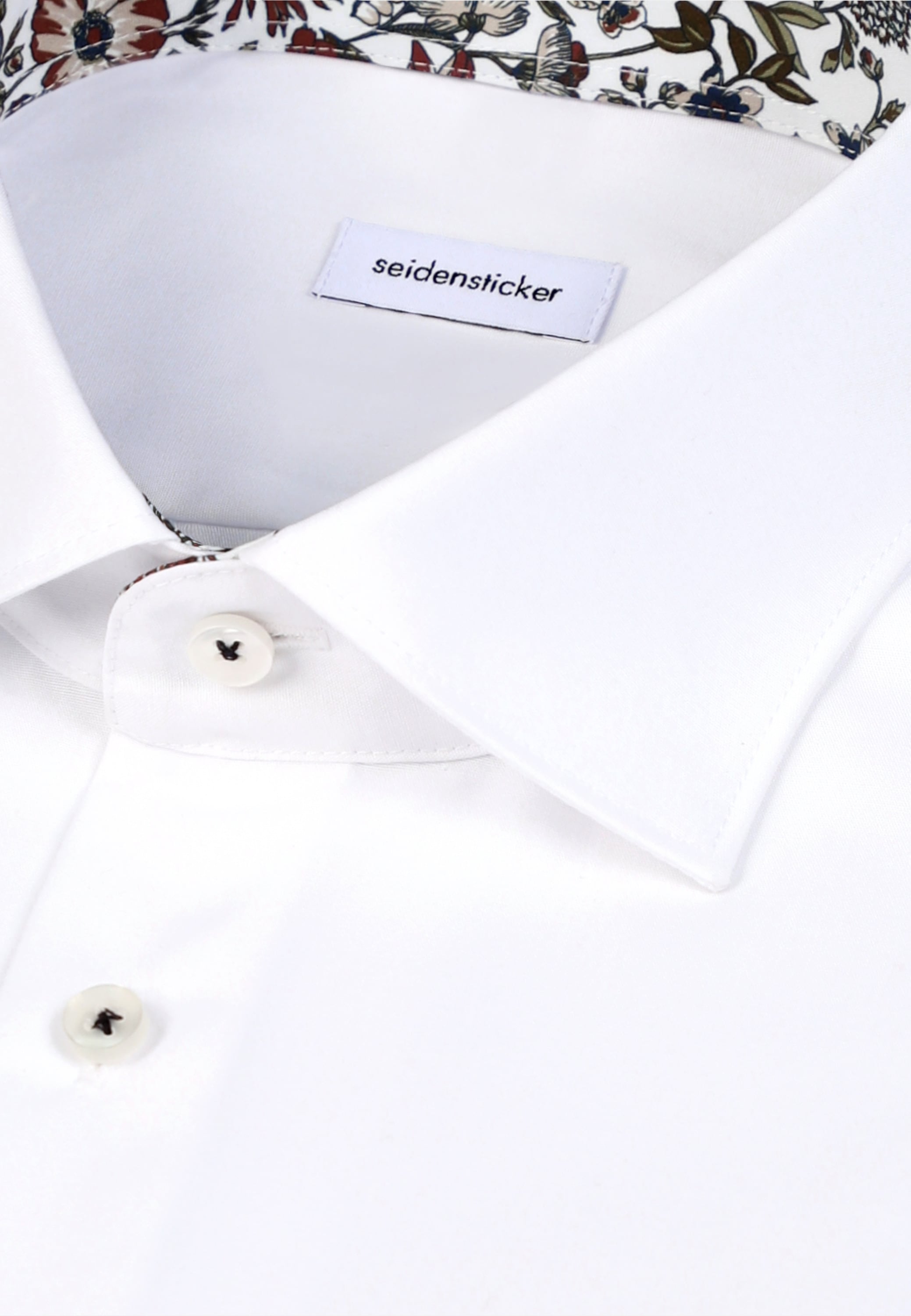 seidensticker Businesshemd »Schwarze Rose« Shaped 1/1 Kentkragen Uni