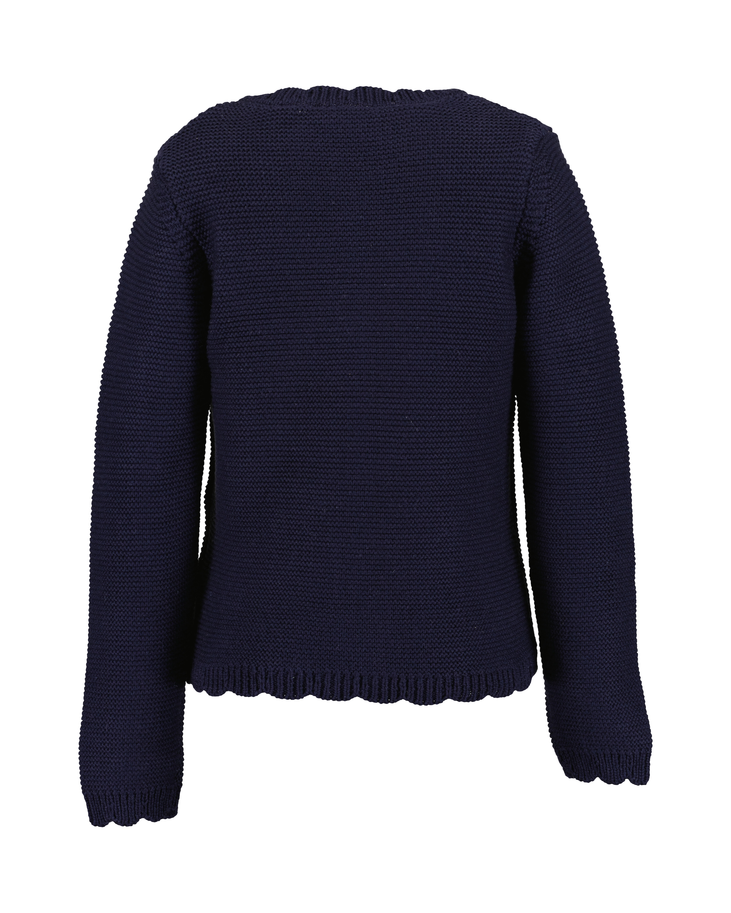 Blue Seven Cardigan, mit süssen, gewellten Kanten