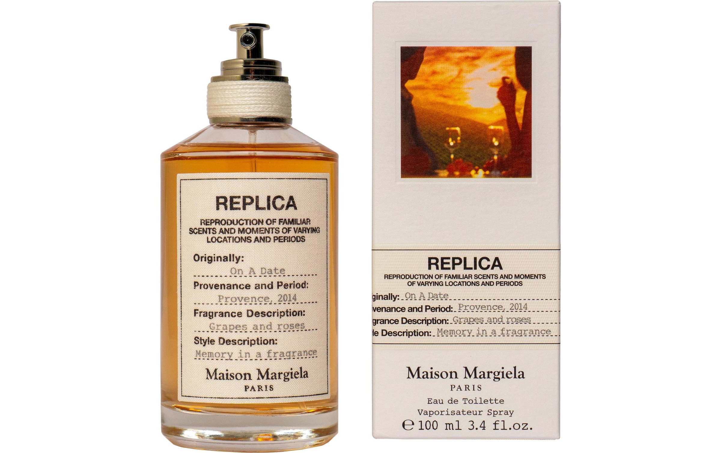 MAISON MARGIELA Eau de toilette »On A Date 100 ml« Frischer und holziger Duft
