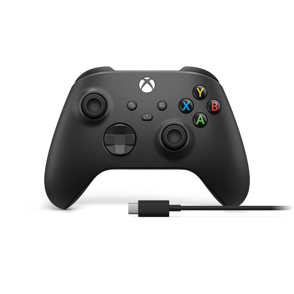 Microsoft Wireless-Controller »Microsoft Xbox Controller, schwarz«