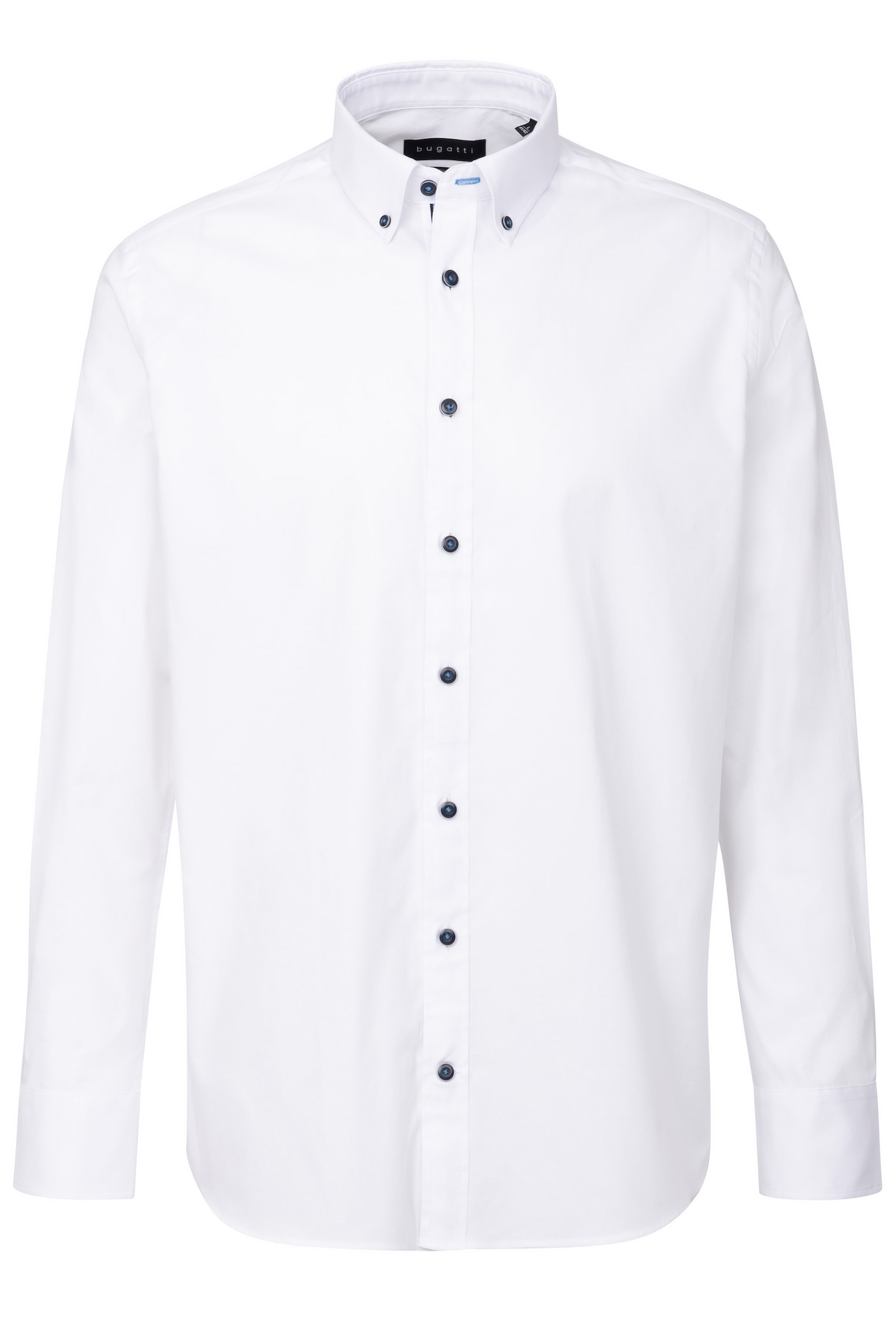 bugatti Langarmhemd »Modern Fit«, mit Button-Down-Kragen