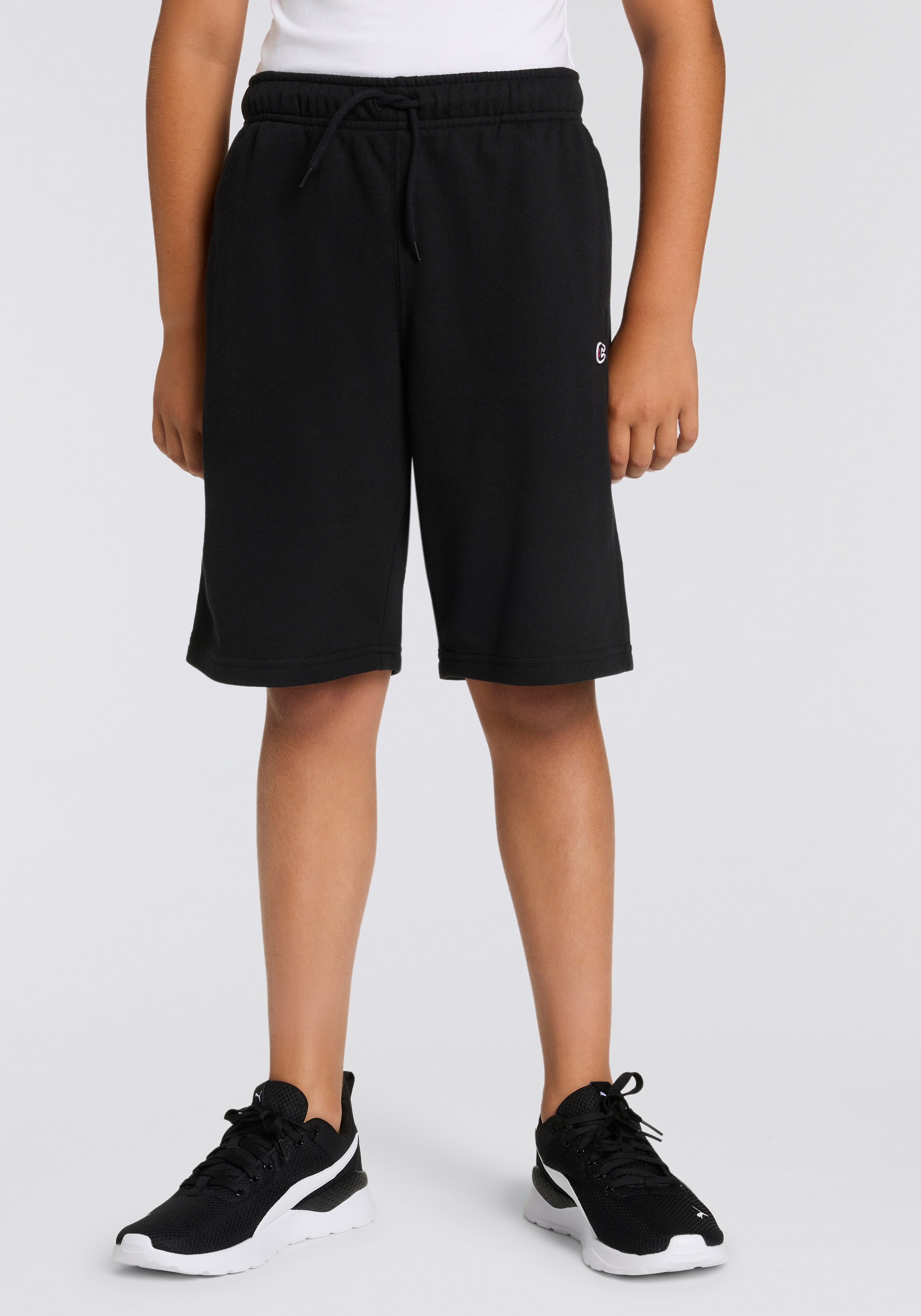 Image of Champion Jerseyhose für Kinder, mit sportlichem Stil, mit Logodruck, mit Tunnelzug