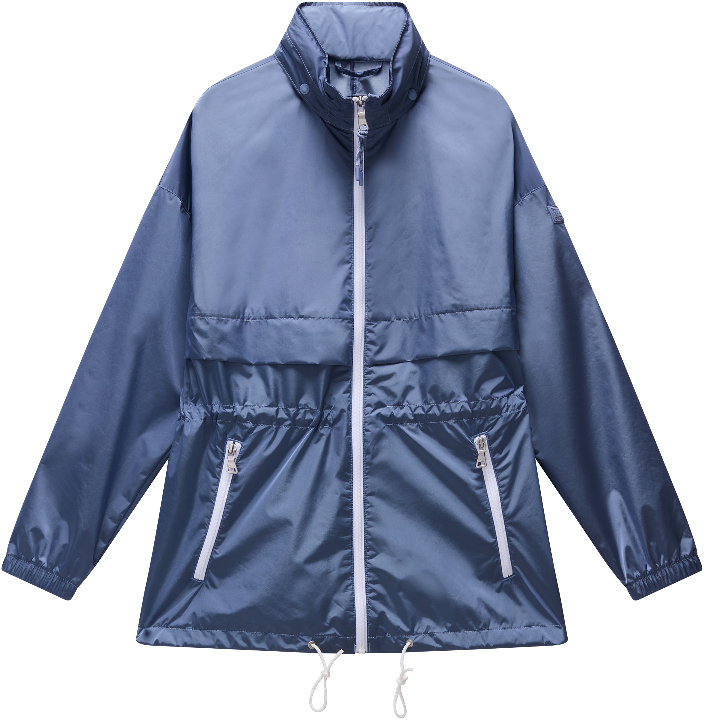 Image of Napapijri Windbreaker "A-ERA W TROPOSPHERE B2S" mit Kapuze Mit Rundhalsausschnitt mit Stehkragen