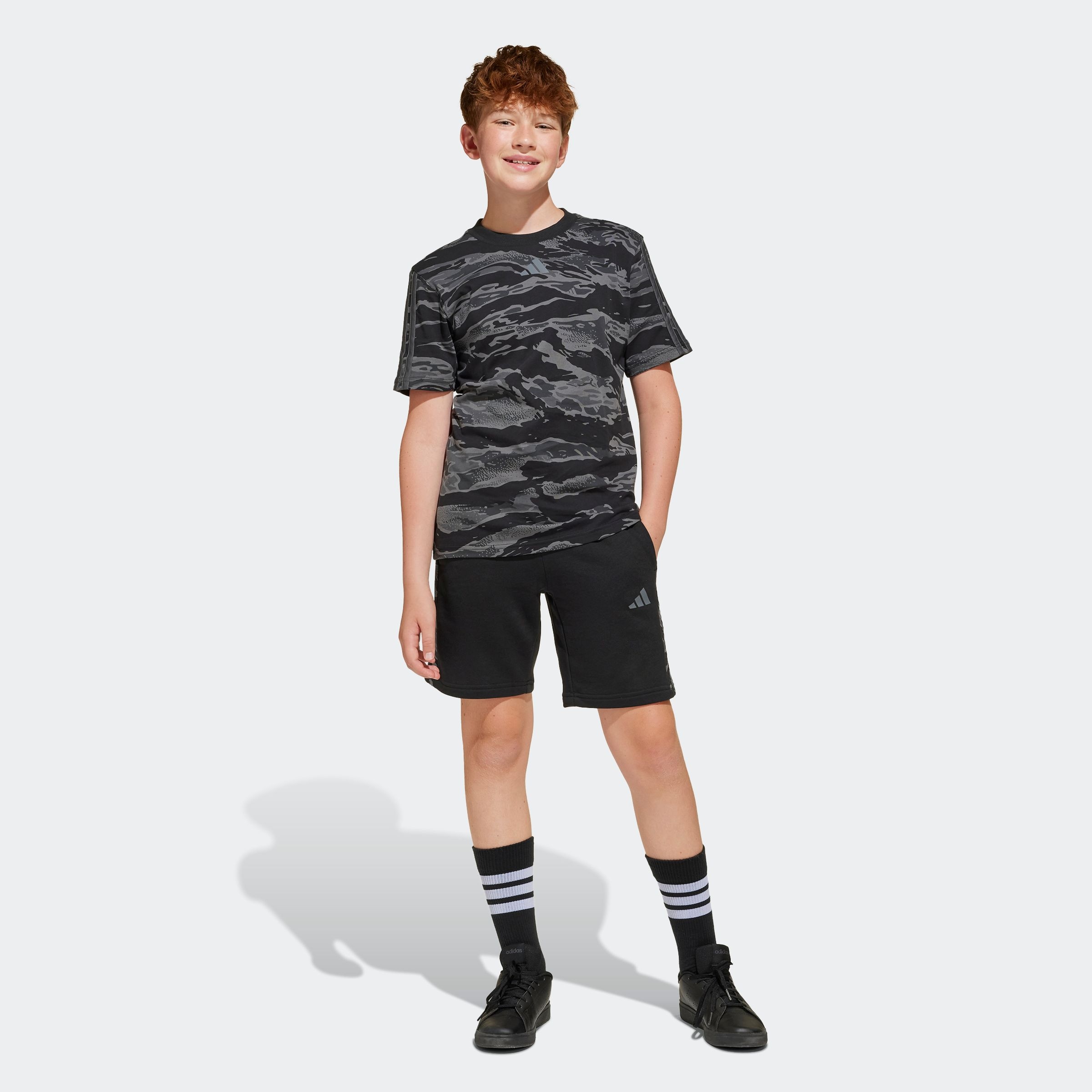 adidas Sportswear Shorts »J CAMO SHORT«, (1 tlg.)