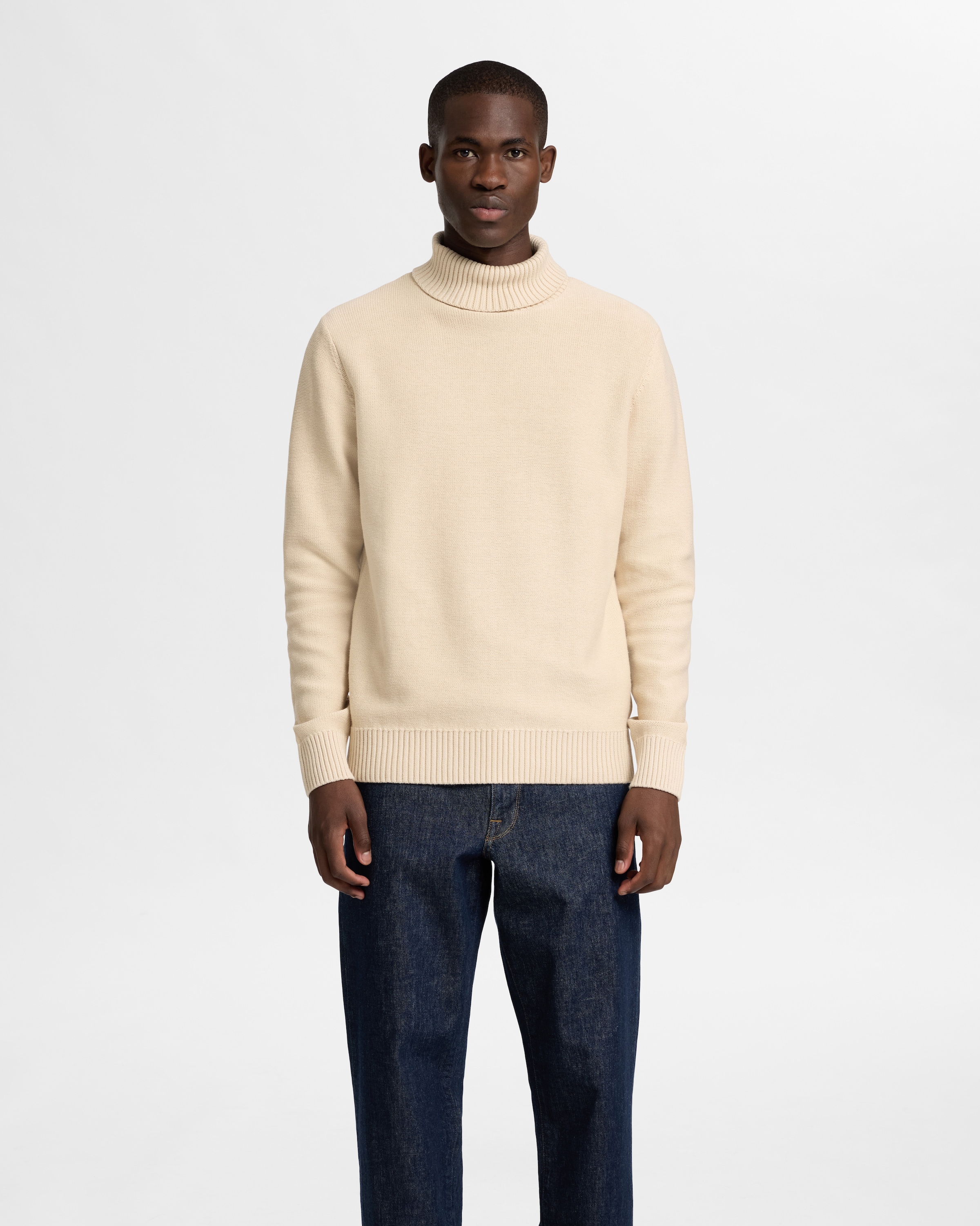 SELECTED HOMME Rollkragenpullover »SLHAXEL LS KNIT ROLL NECK NOOS«