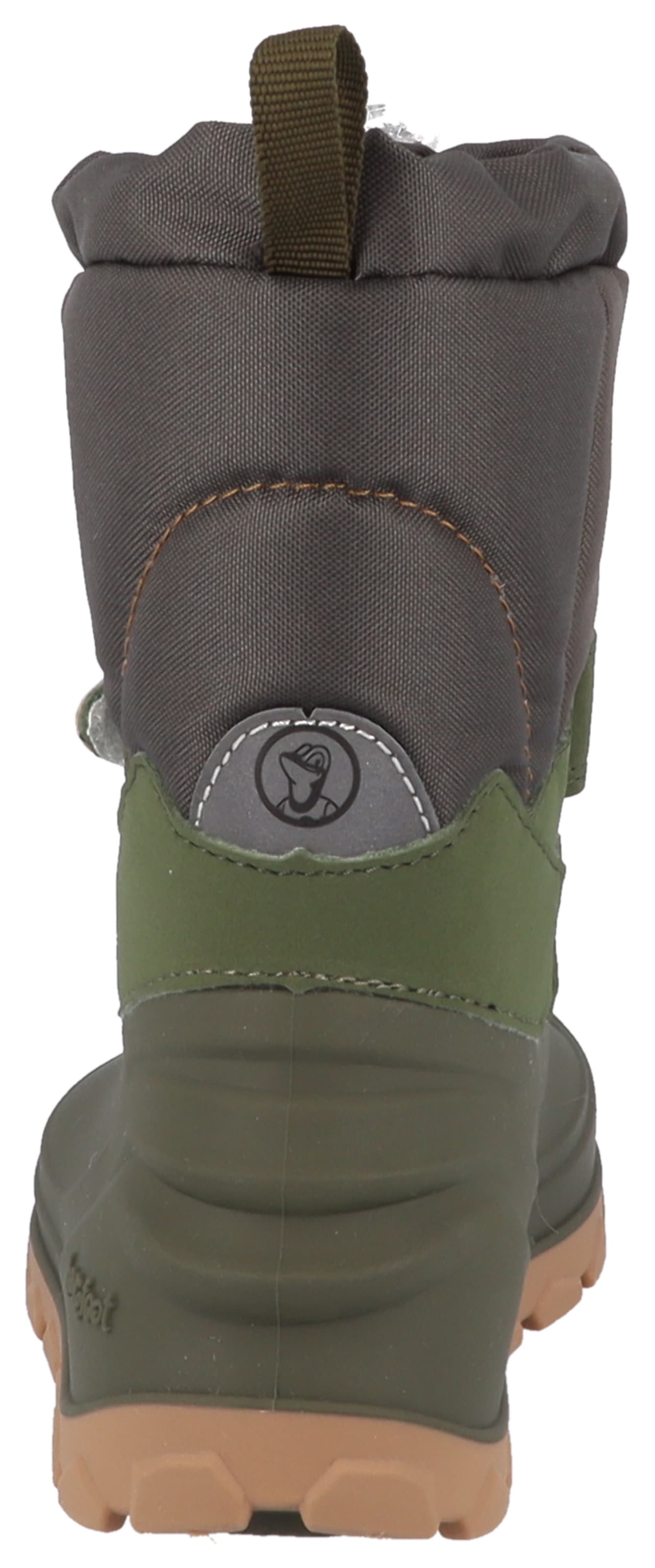 Lurchi Chaussures pieds nus »Jan Barefoot«  chaussure pieds nus, bottines à scratch avec doublure chaude, guide des tailles à télécharger