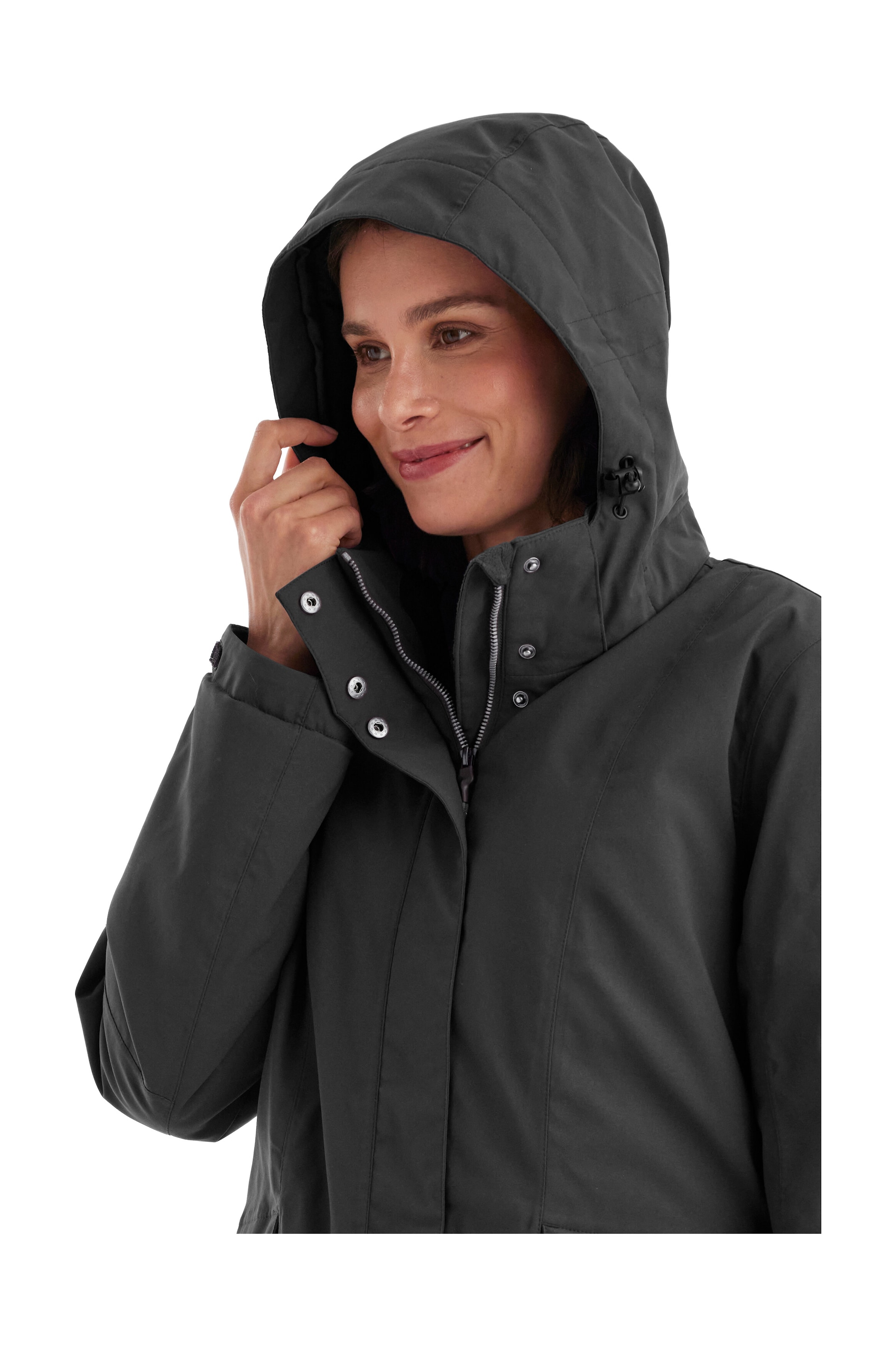 Killtec Veste fonctionnelle »Damen Jacke« Wasserdichte, atmungsaktive Damenjacke mit abnehmbarer Kapuze