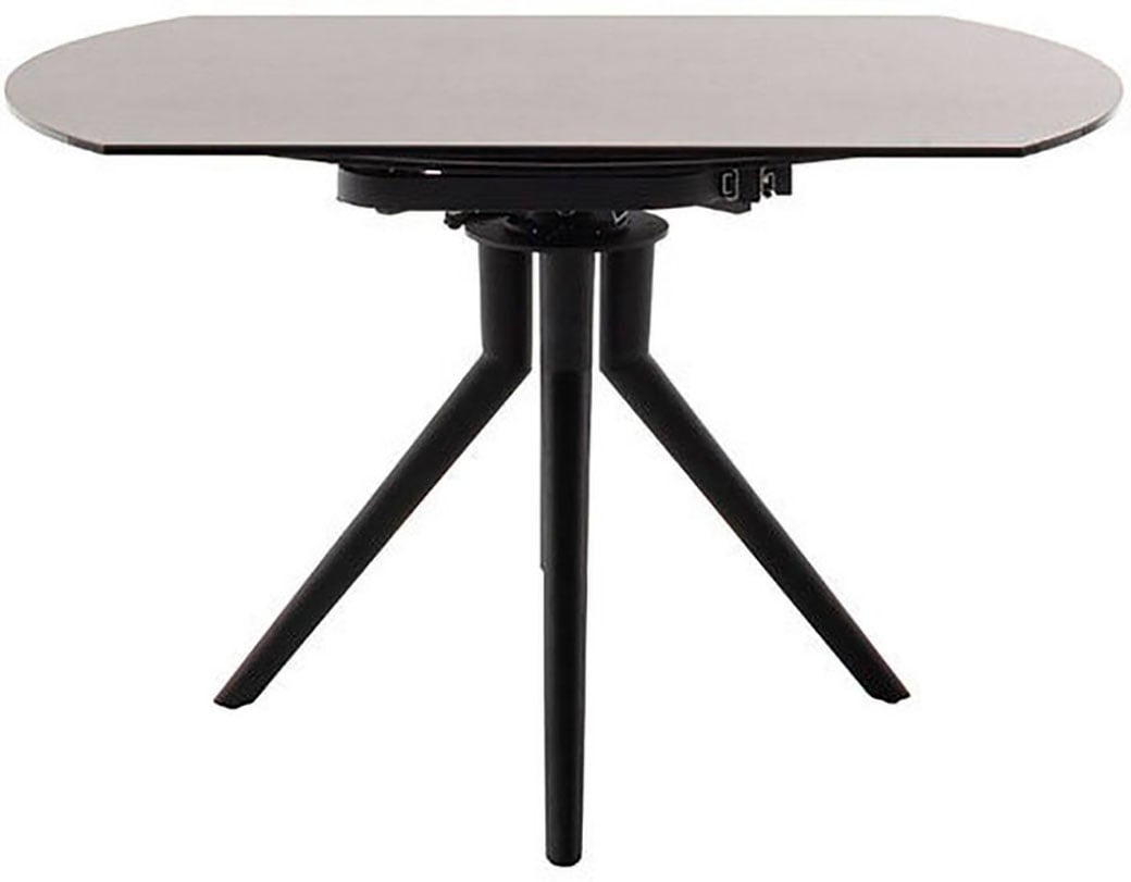 MCA furniture Esstisch »RUBIKON Vierfusstisch 90-135 cm«, (Einzelstück), Keramik, Metall, Längsseitenauszug, ausziehbar, 13 mm