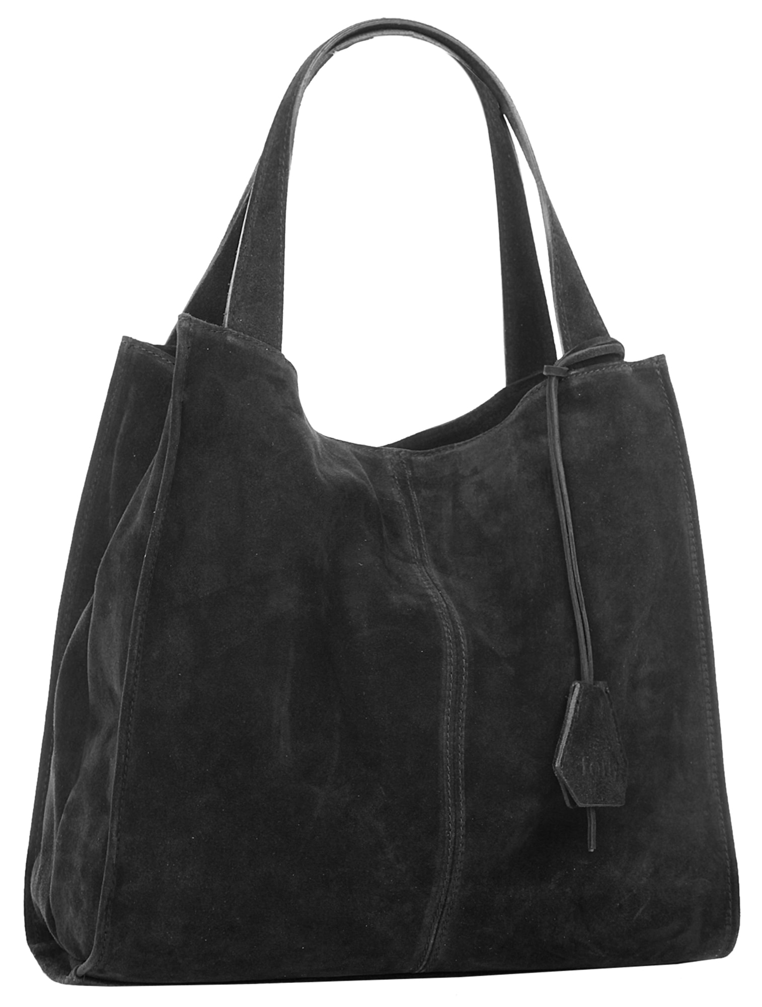 forty° Shopper echt Leder, Made in Italy