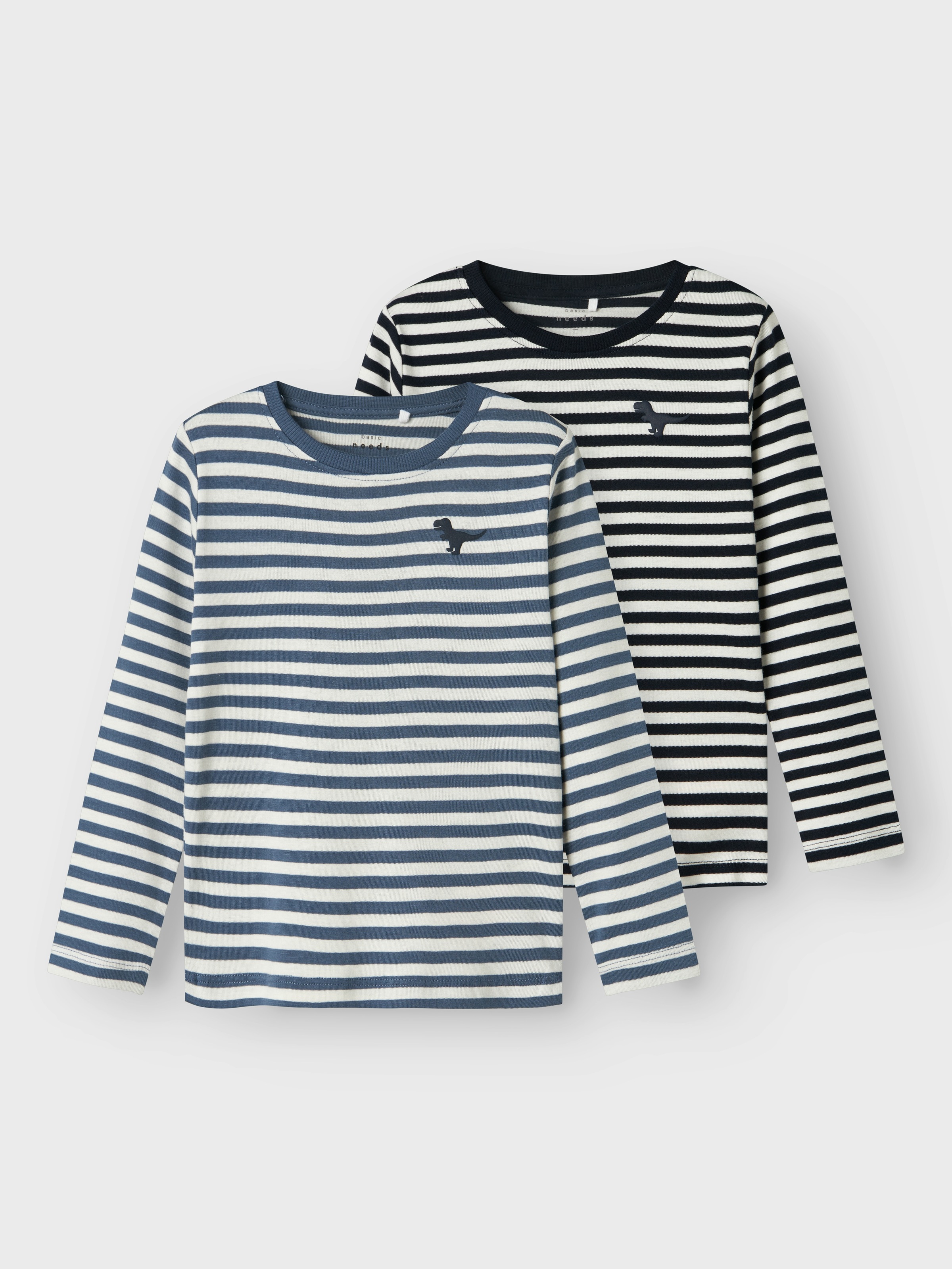 Name It Langarmshirt »NMMVILLY 2P LS SLIM TOP«