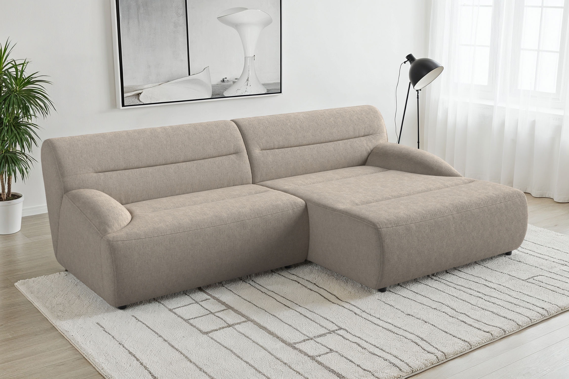 Image of sit&more Ecksofa "Scrabble" Modernes Design in verschiedenen Stoffarten