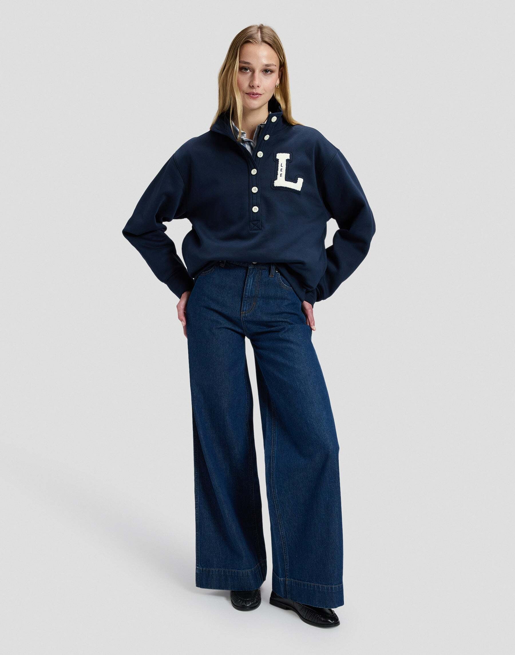 Lee® Sweatshirt »Lee Sweatshirt Popover«
