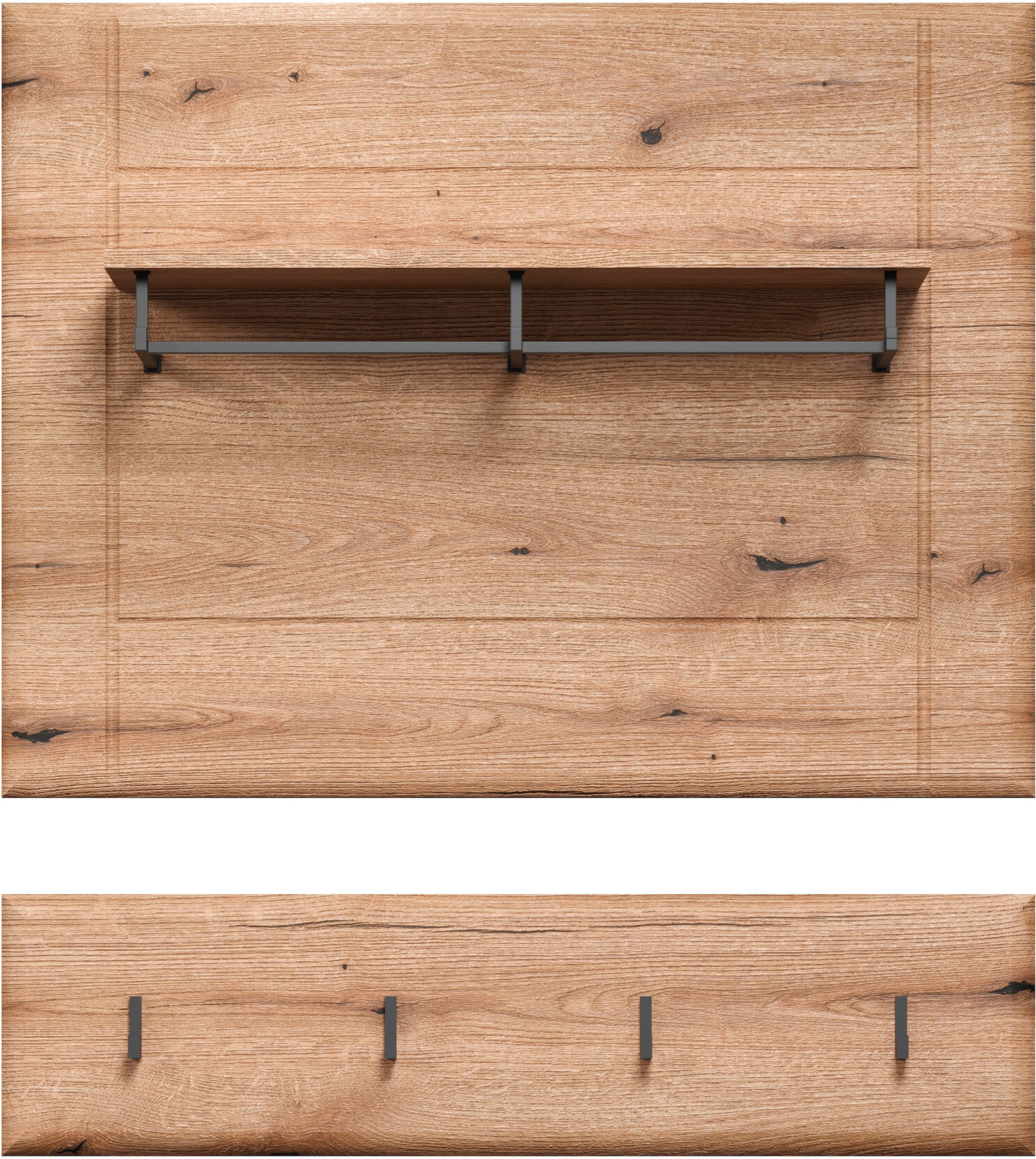 Wandboard »Marlon«, (Packung, 1 St.), Masse (B/H/T in cm): (91/80/2) - Farbe: Weiss...