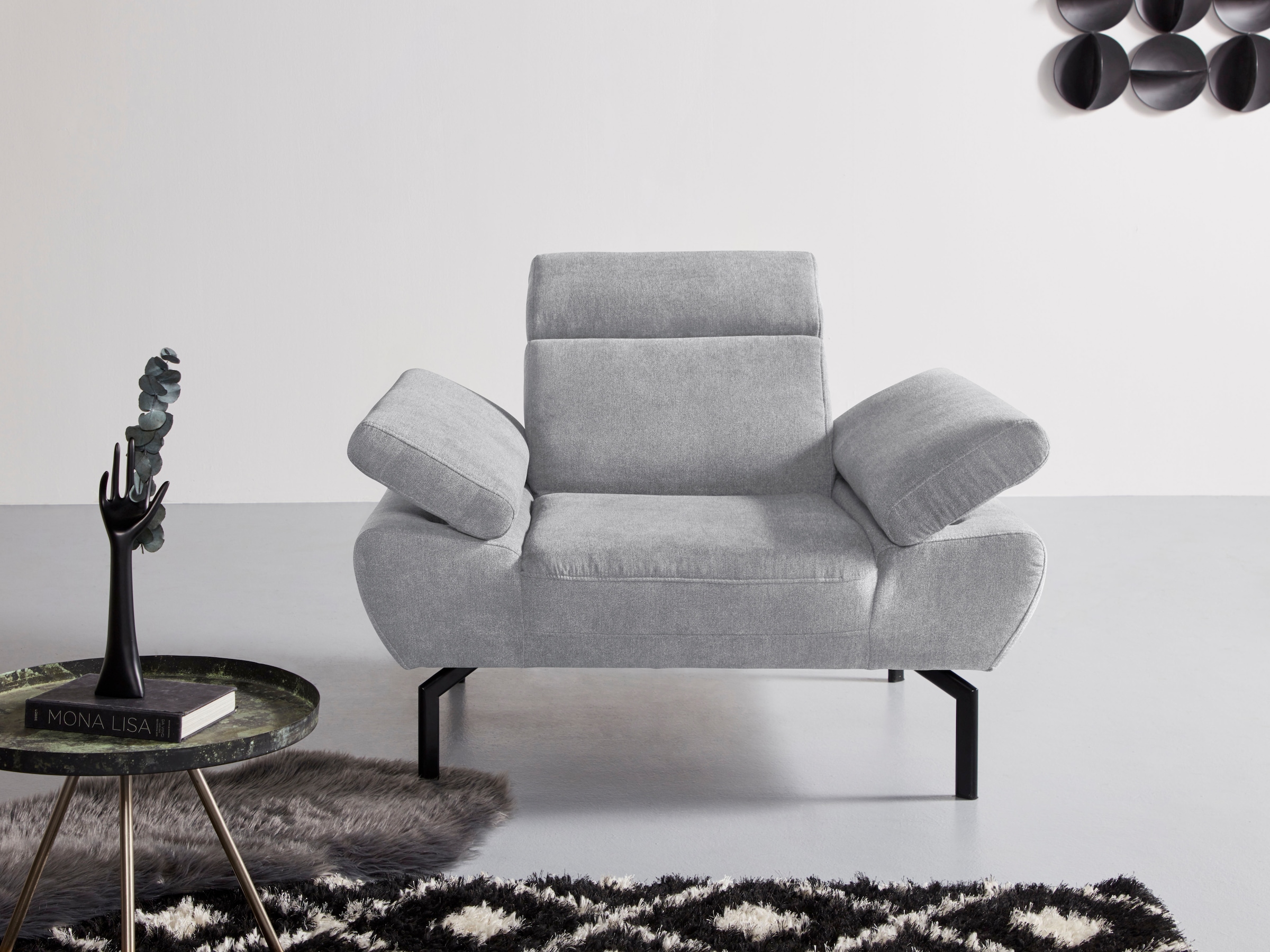 in Sessel »Trapino Luxus«, Places mit kaufen Lederoptik of Rückenverstellung, Luxus-Microfaser Style wahlweise