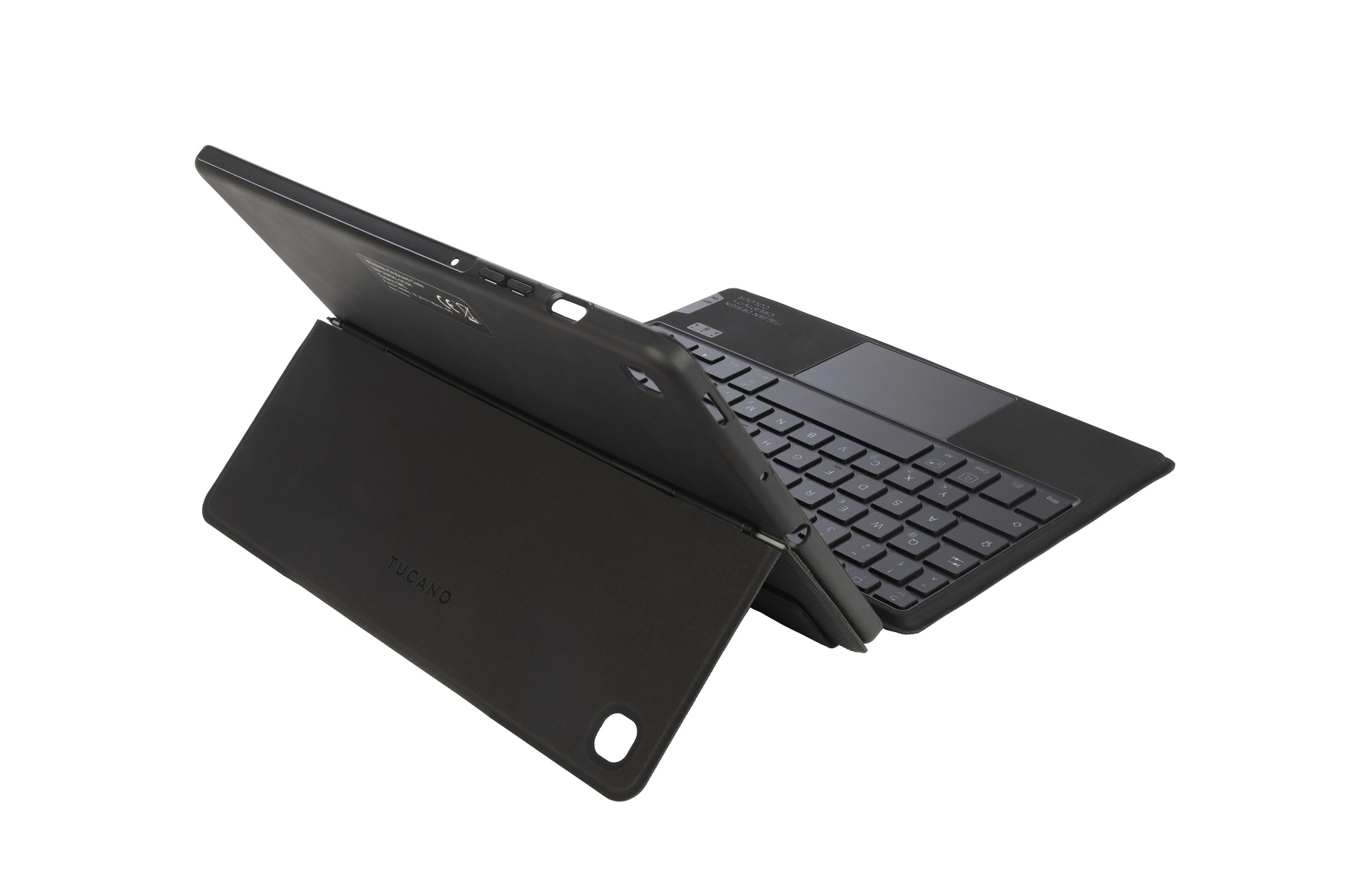Samsung Tablet-Hülle »BookCover Keyboard by Tucano für Samsung Galaxy TabS6 Lite«, Backcover, Schutzhülle, Handyschutzhülle, Case, Schutzcase, stossfest