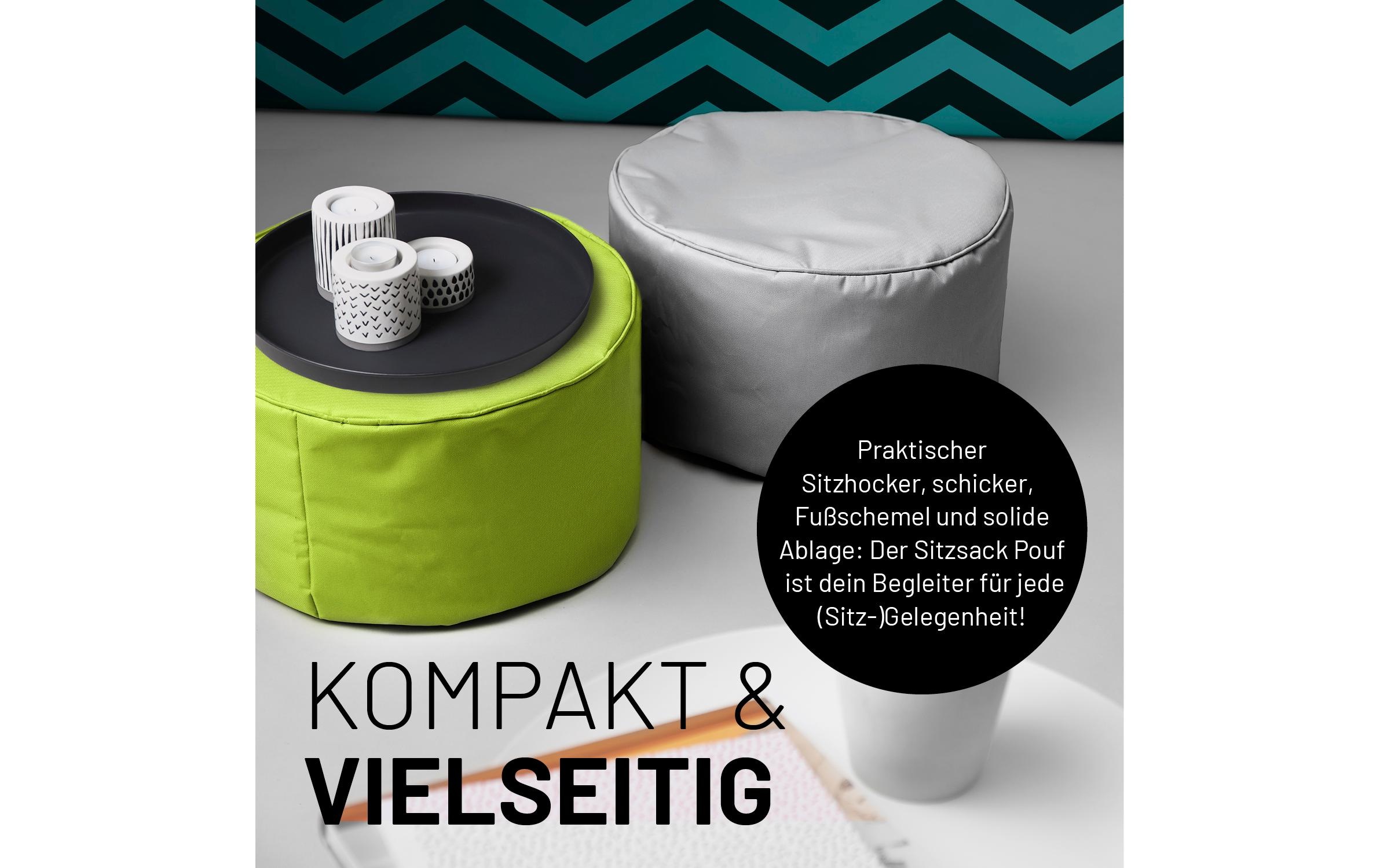 Lumaland Pouf »45 x 25 cm« 1 cuis tlg.