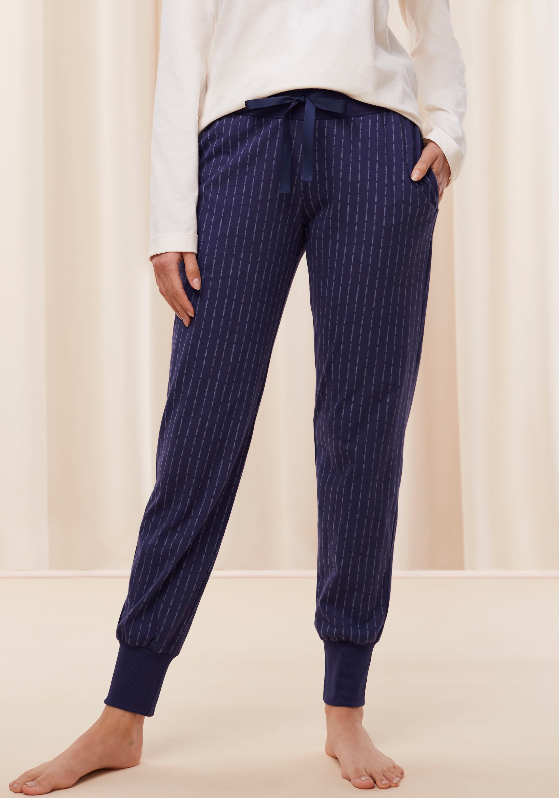 ♕ Triumph Trousers bedruckt versandkostenfrei »Mix Pyjamahose & 02 X«, auf Schlafhose Match Jersey
