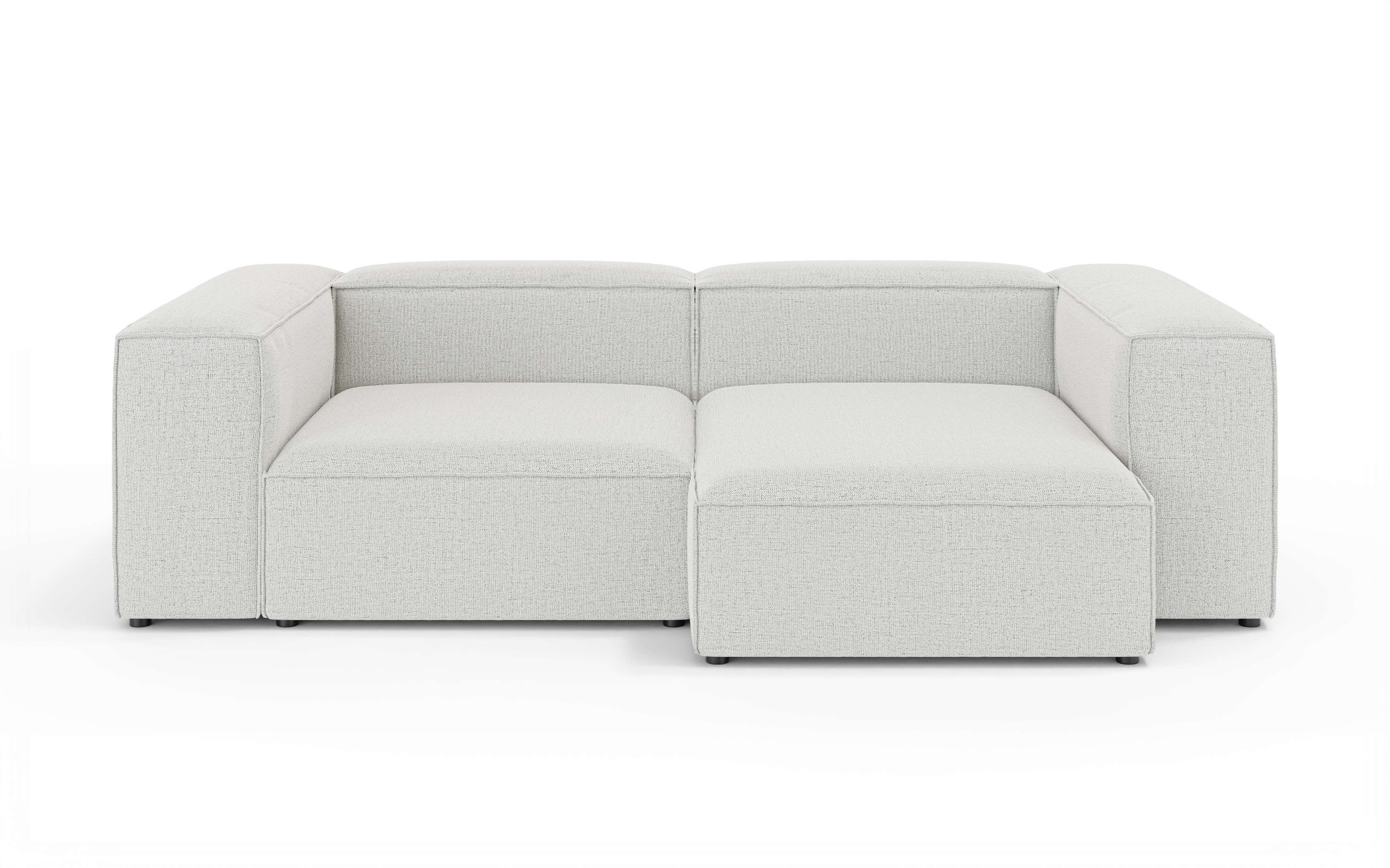 INOSIGN Ecksofa »XL HAILY L-Form, Modularsofa extra tief, Masse B/T/H: 260/160/72 cm«, als Modul oder separat verwendbar, für individuelle Zusammenstellung