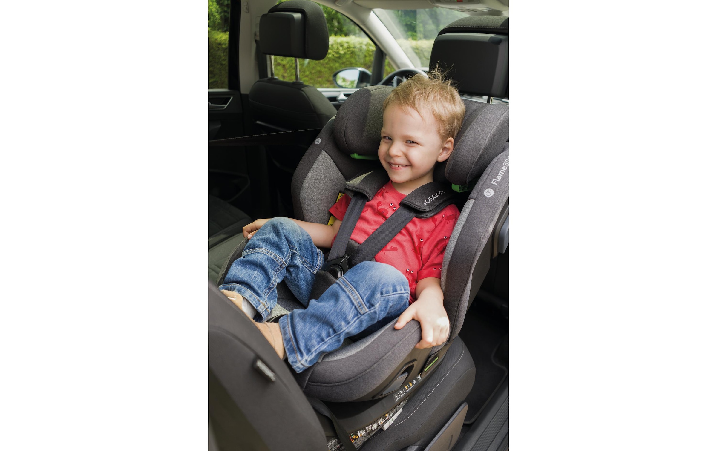 Osann Autokindersitz »Flame360 Universe Grey«