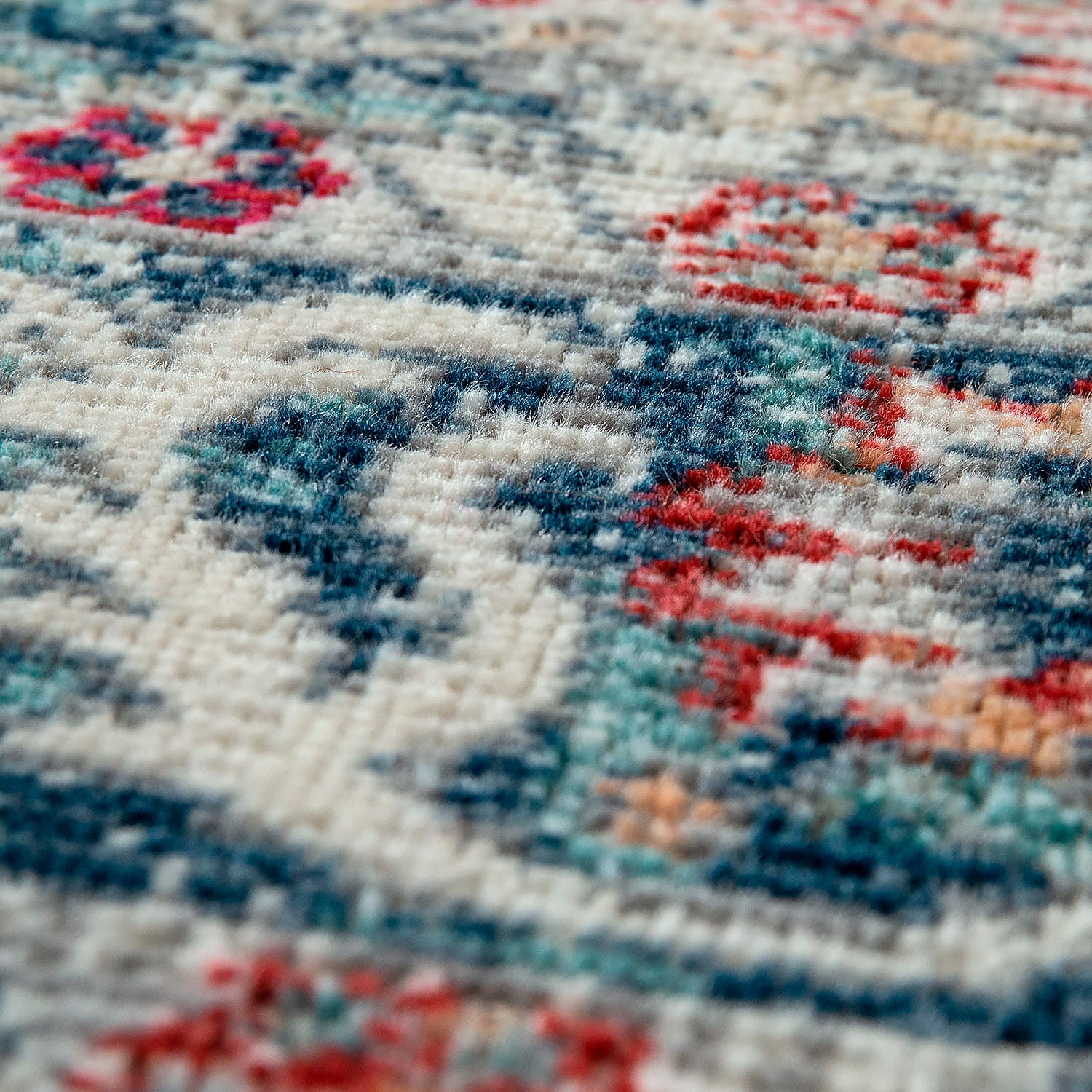 Paco Home Teppich »Mabella 491«, rechteckig, Flachgewebe, Orient-Optik, Vintage  Design, In- und Outdoor geeignet | Kurzflor-Teppiche