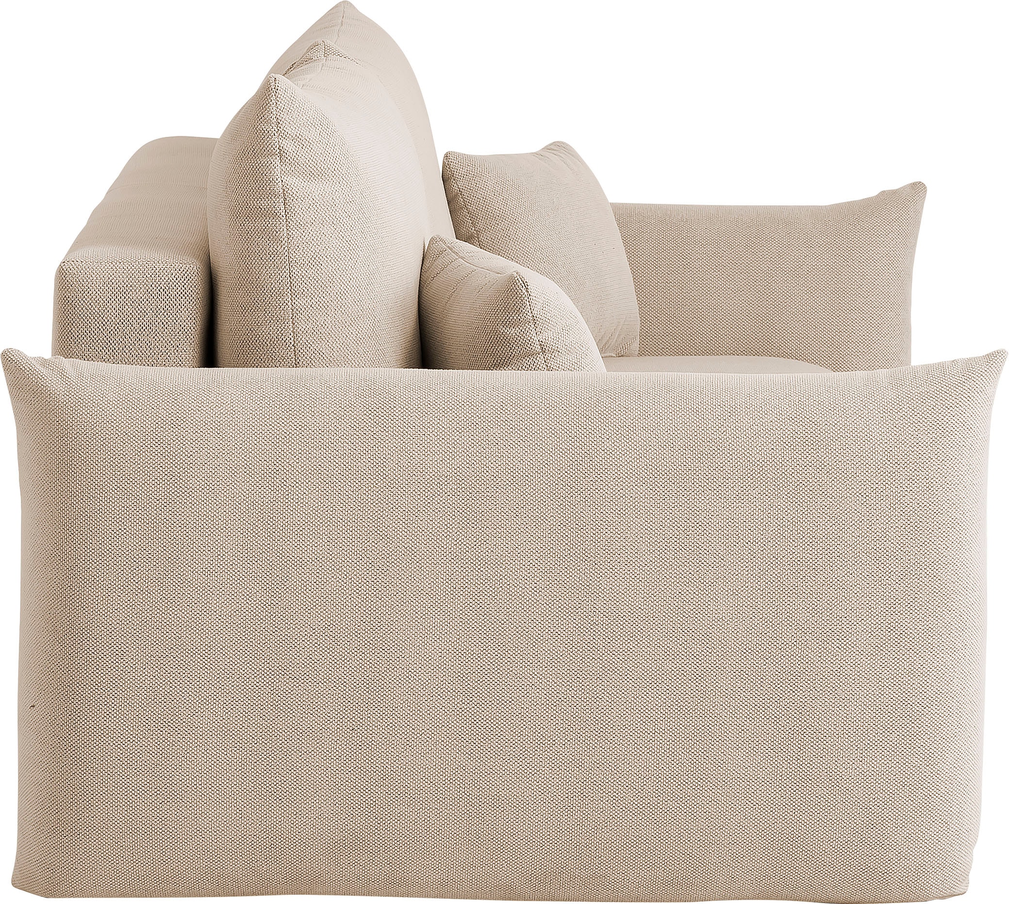 Home affaire 3-Sitzer »MAVAS Schlafsofa mit Bettkasten« ca.240/108cm (Liegefläche 212/145 cm), Cord, Chenille, Struktur