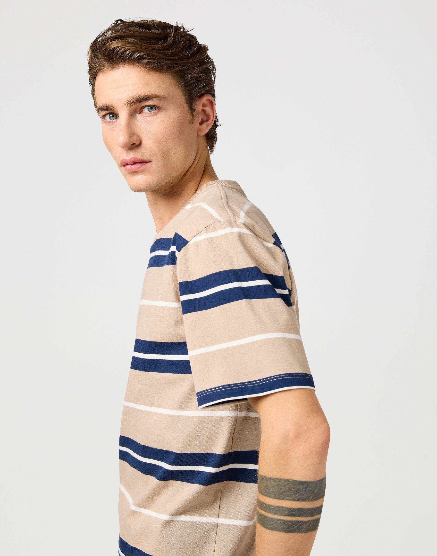 Wrangler T-Shirt »WRANGLER T-Shirt Stripe Tee«