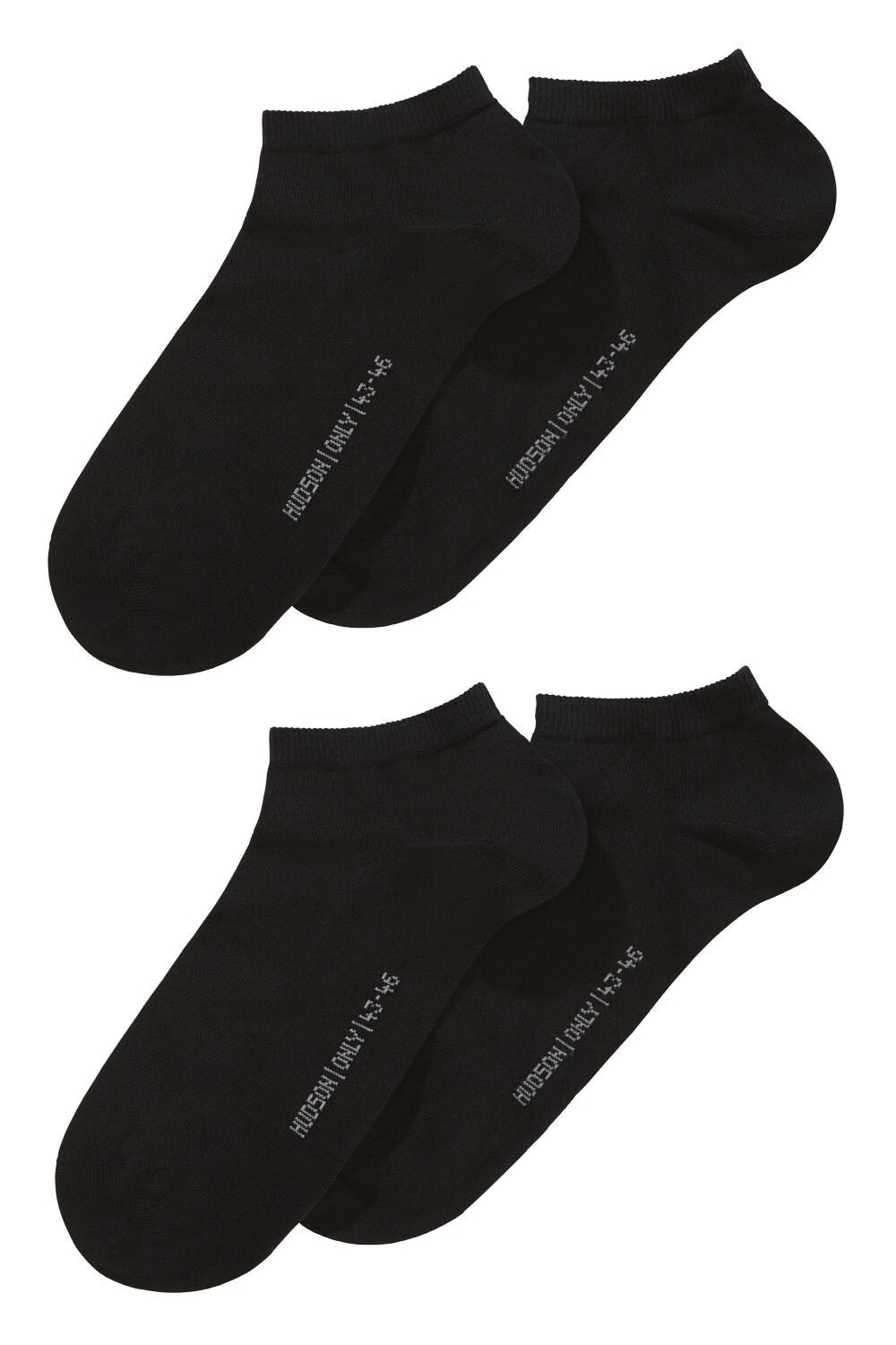 Hudson Chaussettes de baskets »ONLY 2-PACK« 2er Pack,  Komfortbund mit weitem Fussausschnitt