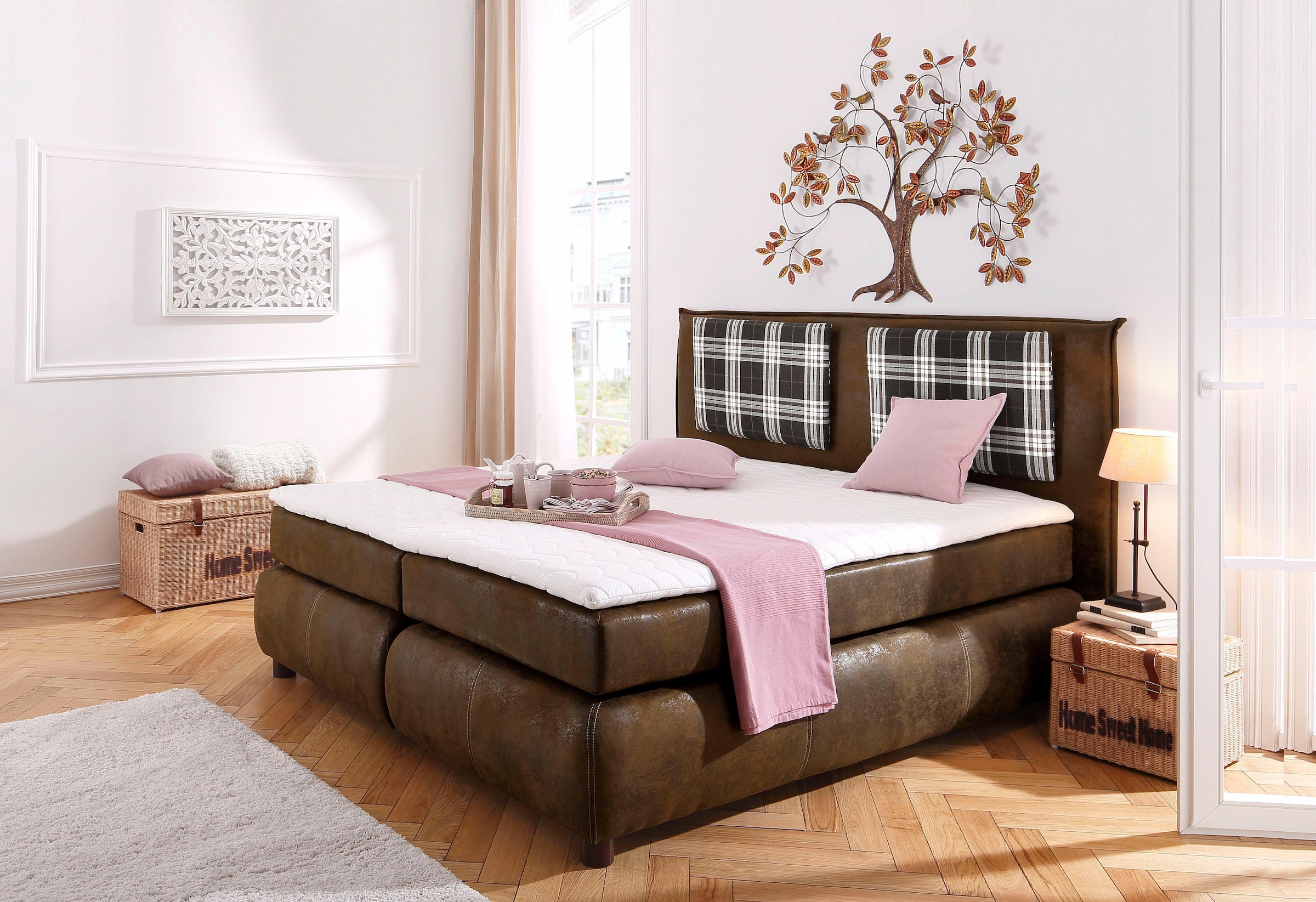Home affaire Wanddekoobjekt »Baum«, Wanddeko, Metall, Wohnzimmer aus Wanddekoration, kaufen