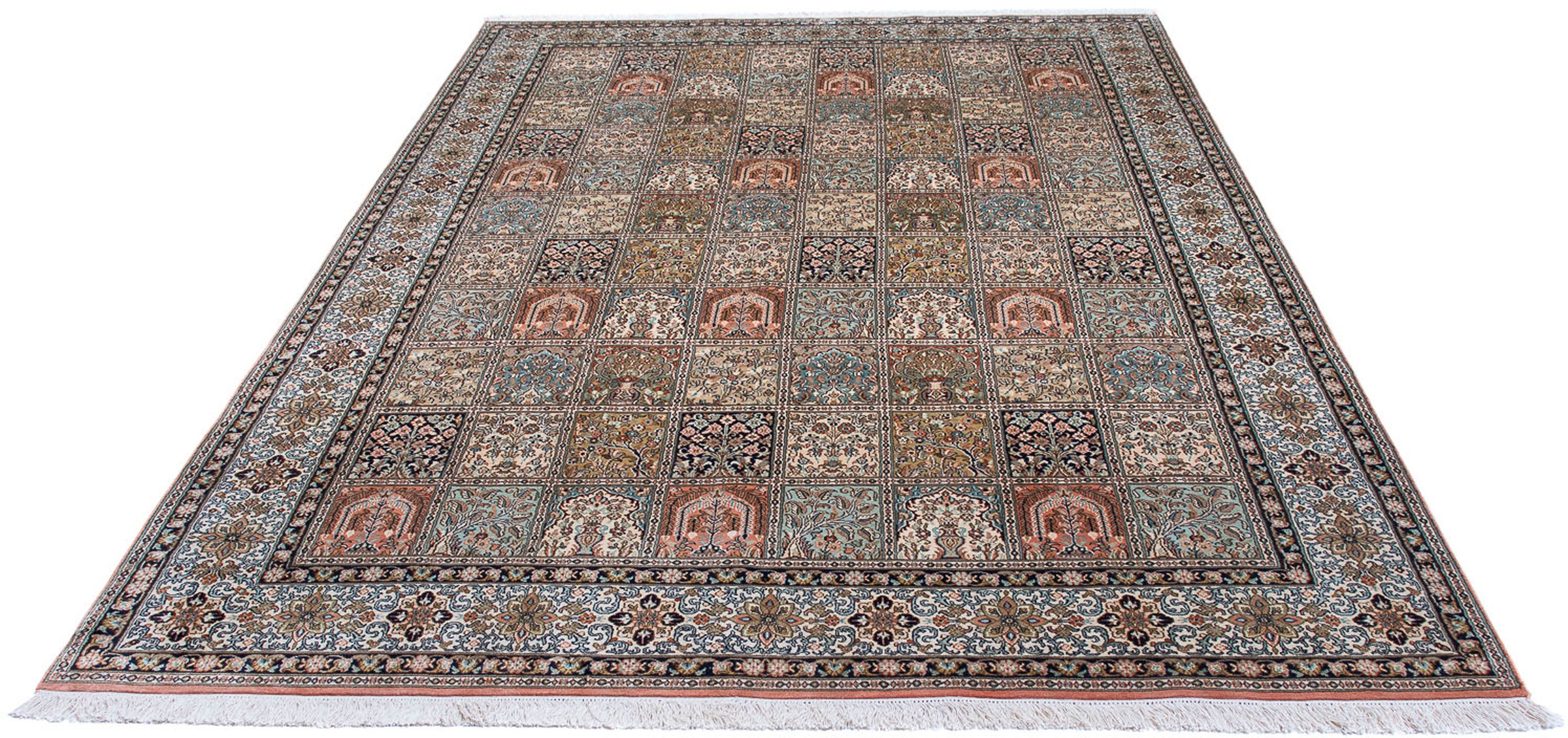 Image of morgenland Orientteppich »Perser - Classic - 280 x 185 cm - mehrfarbig«, rechteckig, 10 mm Höhe, Wohnzimmer, Handgeknüpft, Einzelstück mit Zertifikat bei Ackermann Versand Schweiz