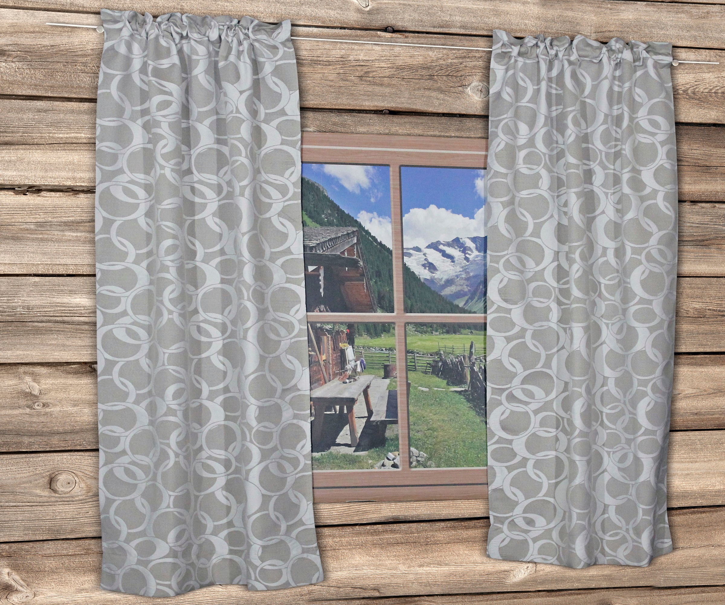 Image of HOSSNER - ART OF HOME DECO Vorhang »DAYTON«, (1 St.), 70's Style bei Ackermann Versand Schweiz