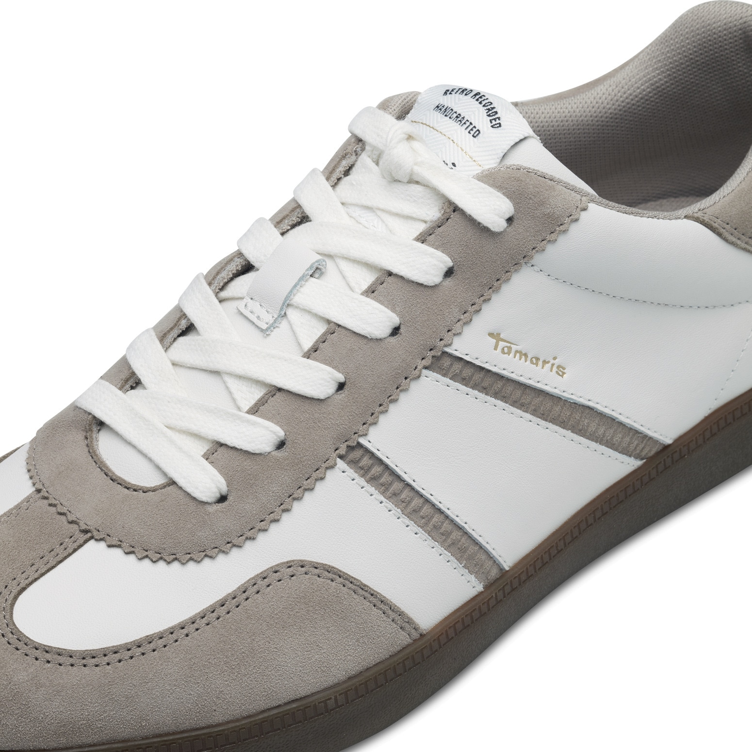 Tamaris Plateausneaker, Freizeitschuh, Halbschuh, Schnürschuh mit gepolstertem Schaftrand