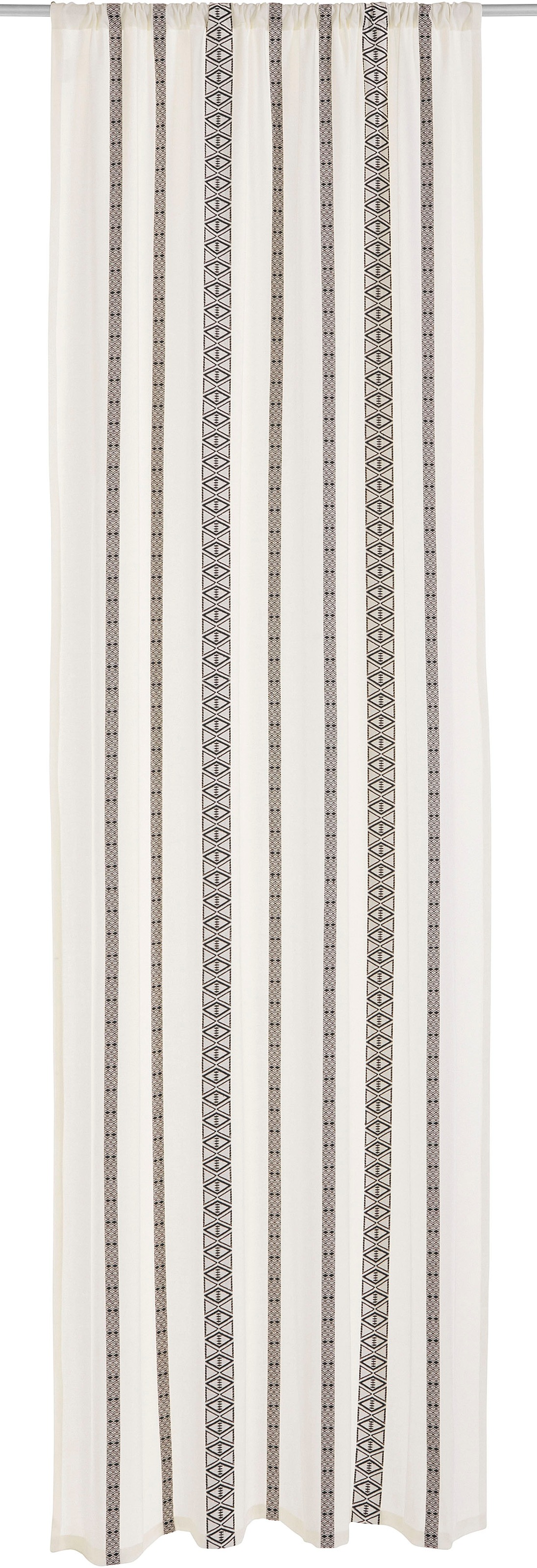 Image of COUCH♥ Gardine »Auf Ganzer Linie«, (1 St.), COUCH Lieblingsstücke, blickdicht, Ethno, Streifen, gewebt, verschiedene Grössen bei Ackermann Versand Schweiz