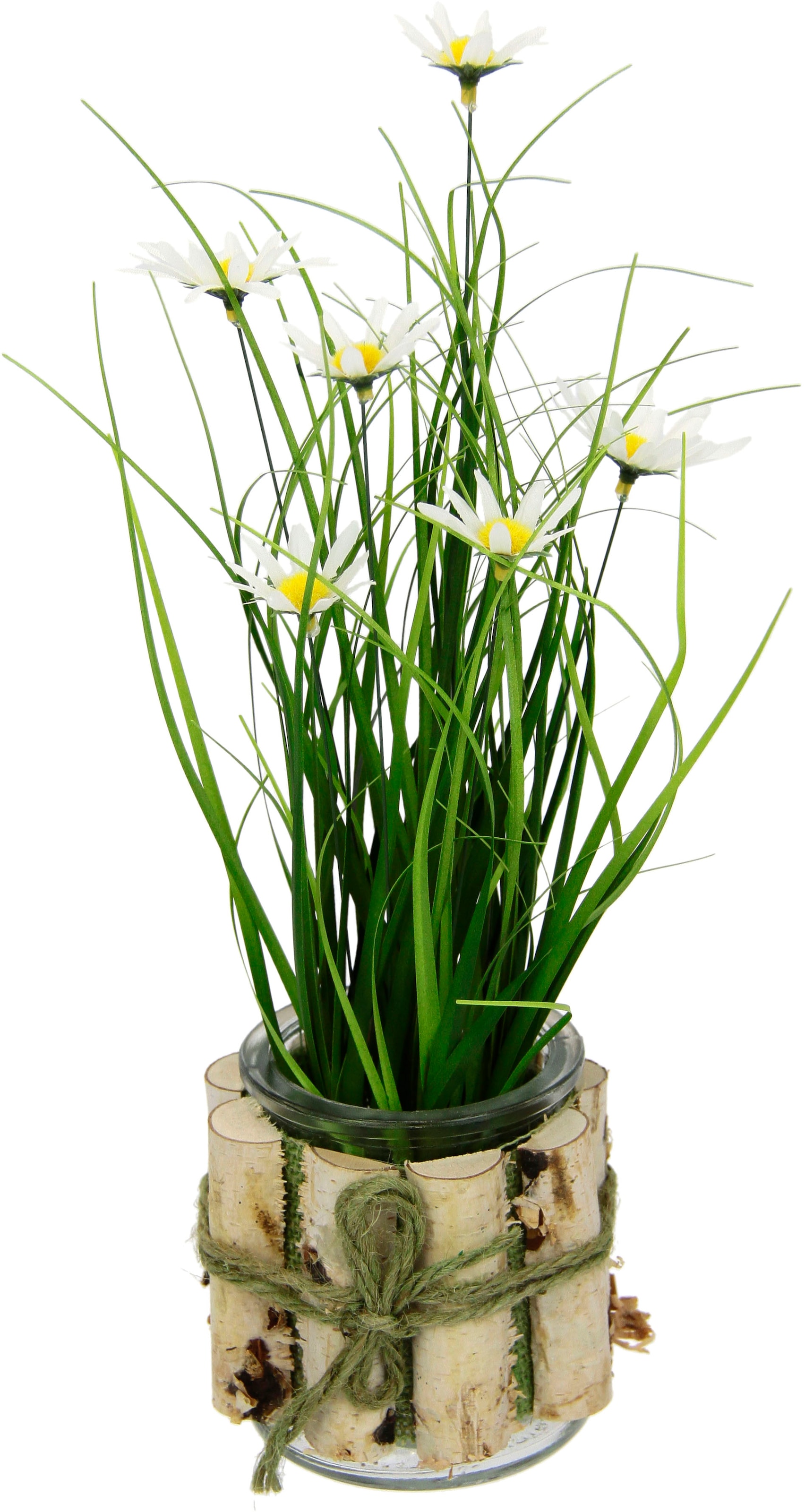 I.GE.A. Kunstblume »Margeriten im Gras« 3er Set