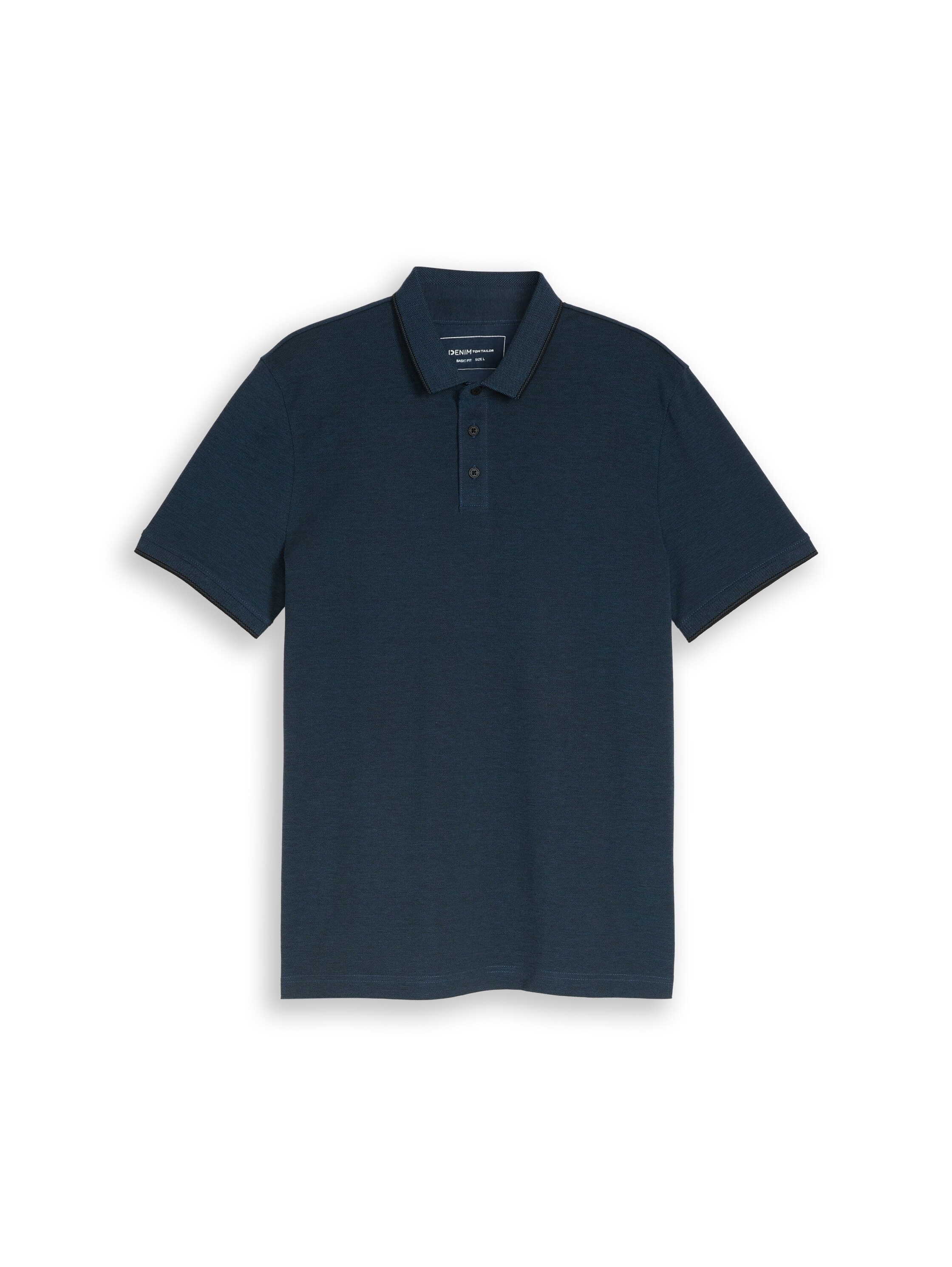 TOM TAILOR Denim Polo mit Polo Kragen